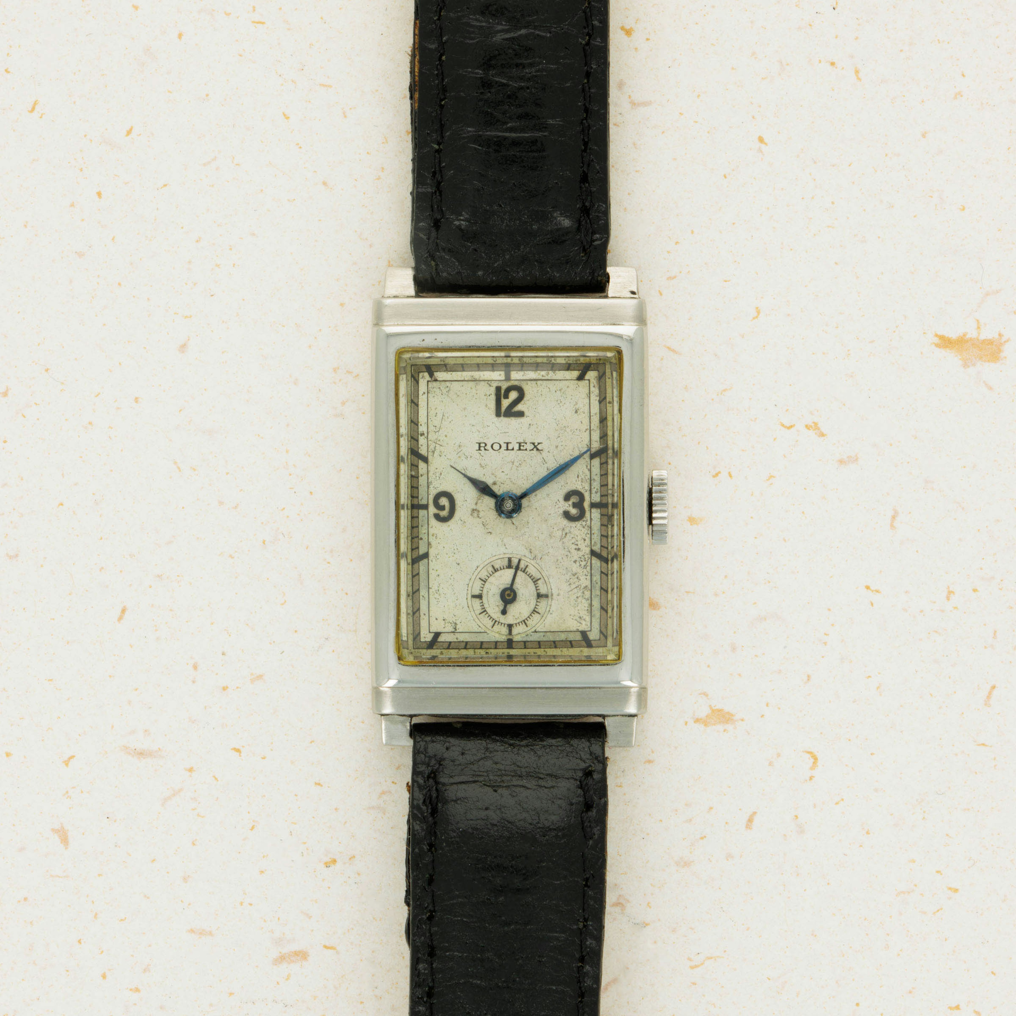 Rolex discount rectangular watch