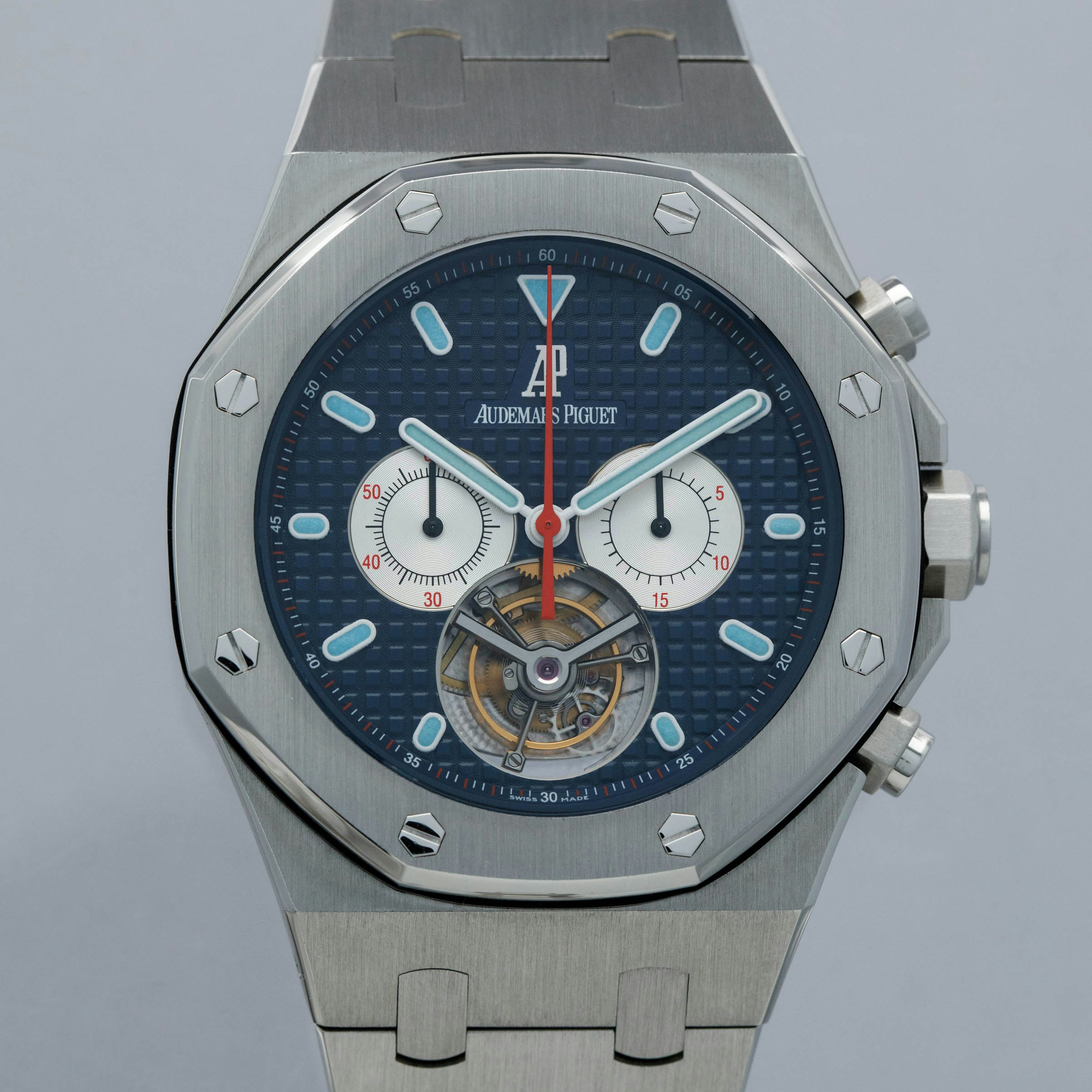 Thumbnail for Audemars Piguet Royal Oak Chronograph Tourbillon 25977ST Stainless Steel