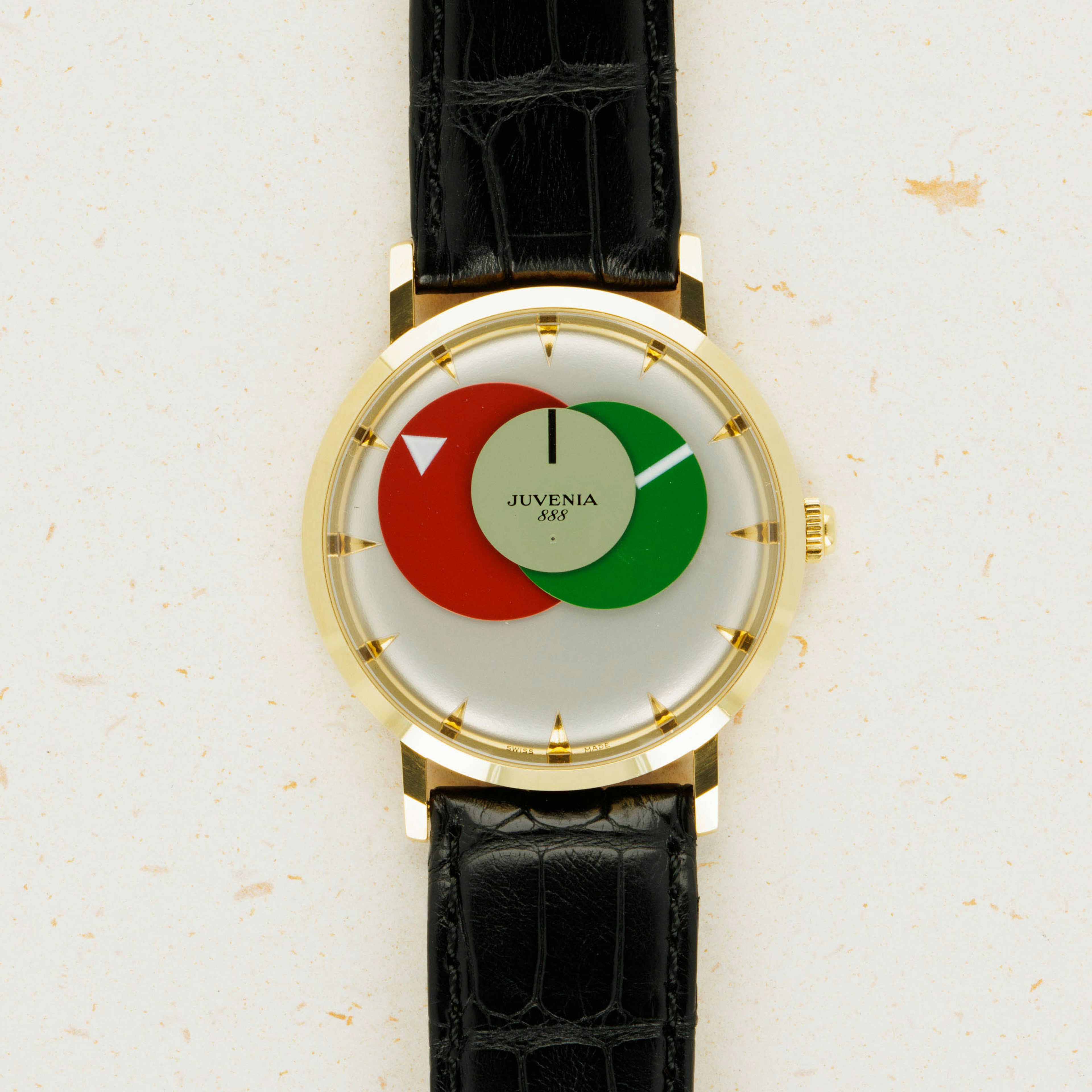 Thumbnail for Juvenia "888" Mystery Dial Ref. 9671 18k YG