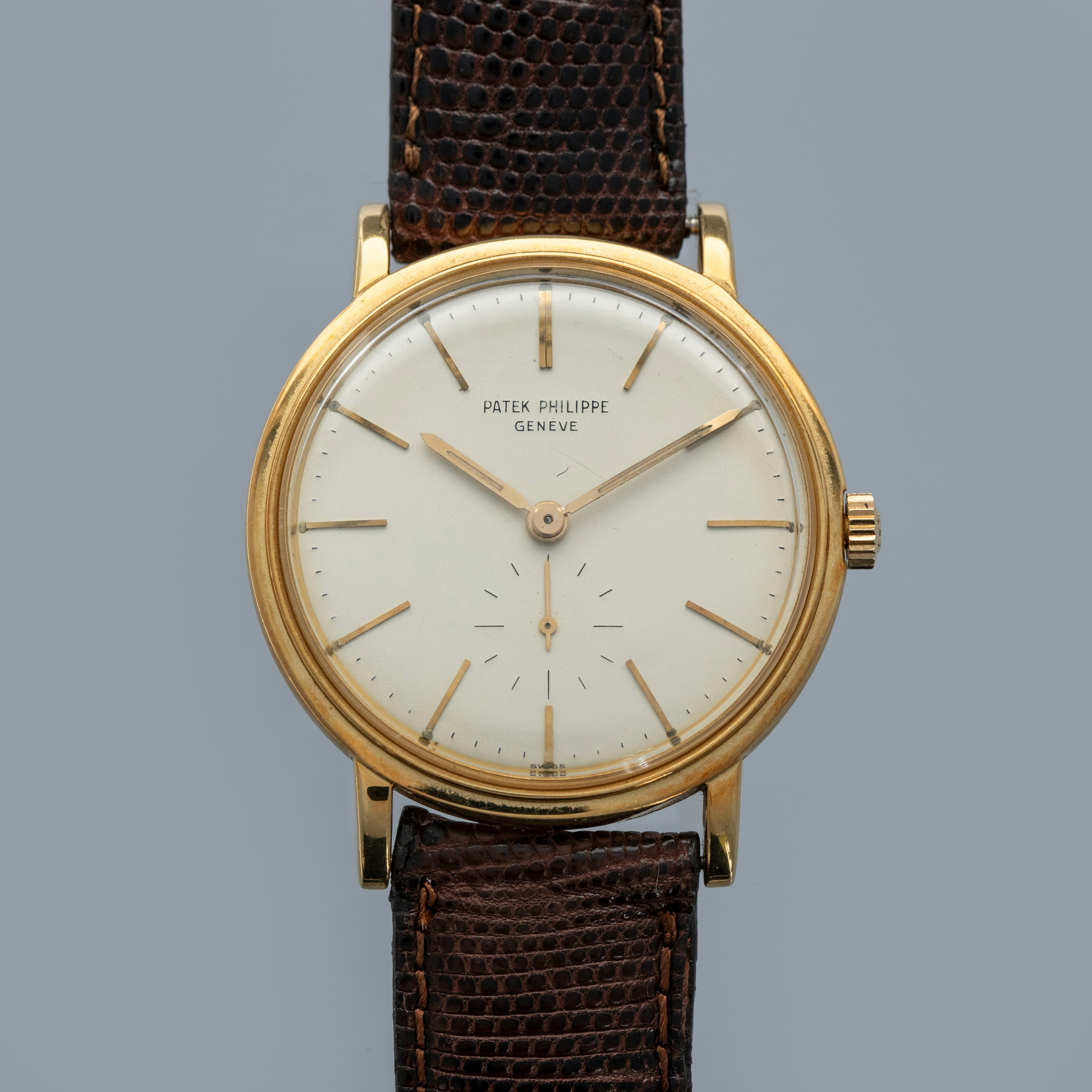 Thumbnail for Patek Philippe Waterproof Calatrava 3429 18k YG with Certificate of Origin