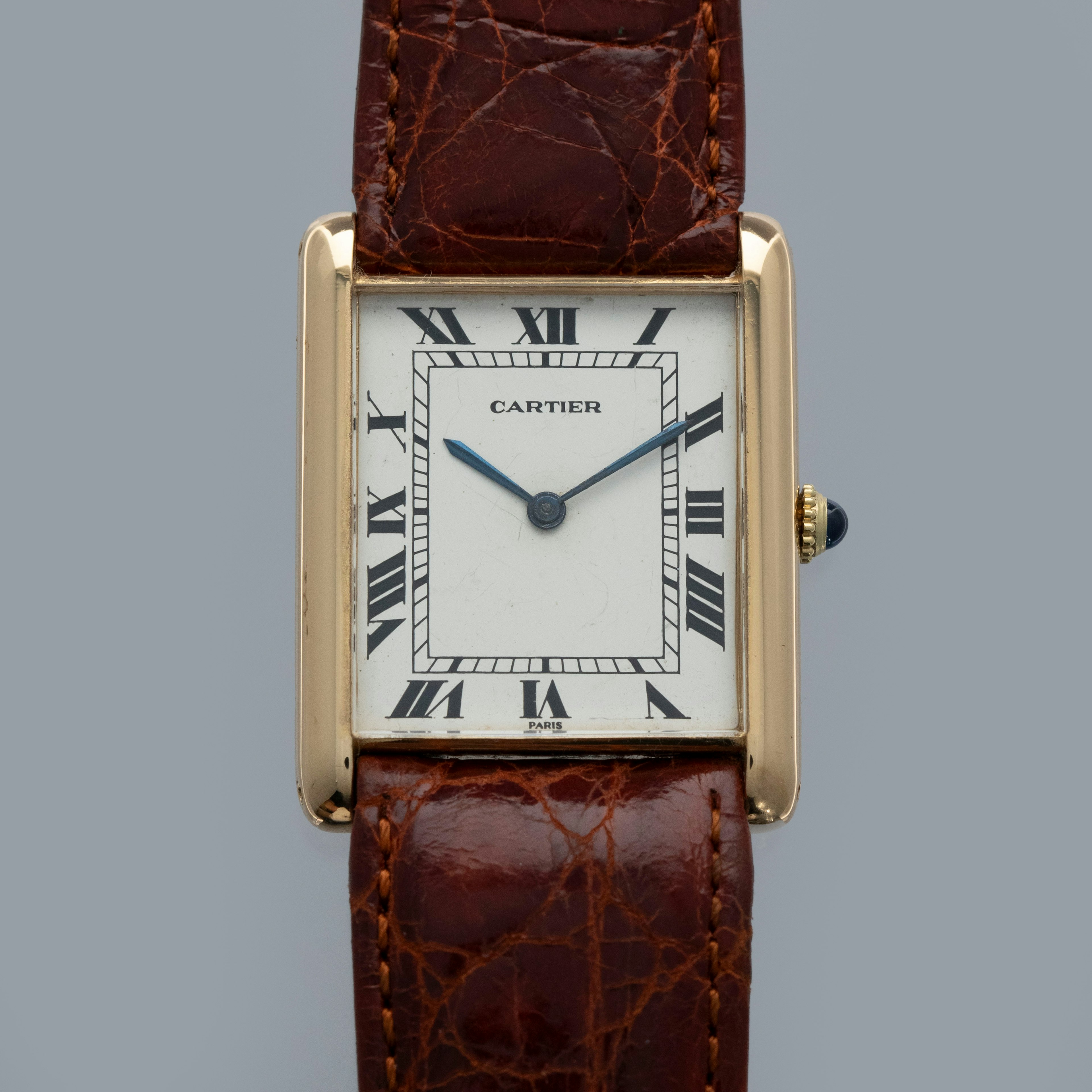 Thumbnail for Cartier Jumbo Tank LC 17002 Automatic 18k YG