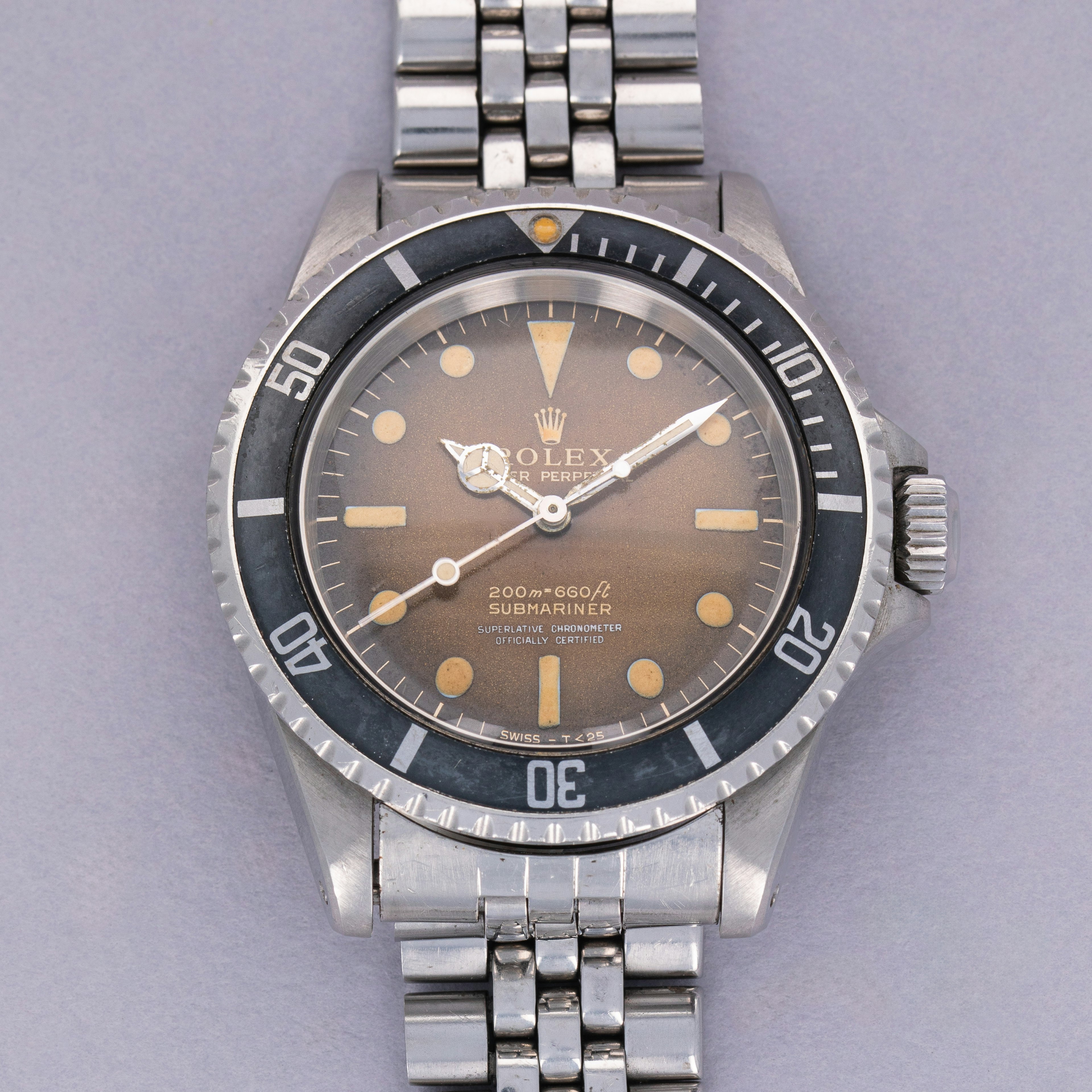 Thumbnail for Rolex Submariner 5512 Gilt Tropical Dial Box and Papers