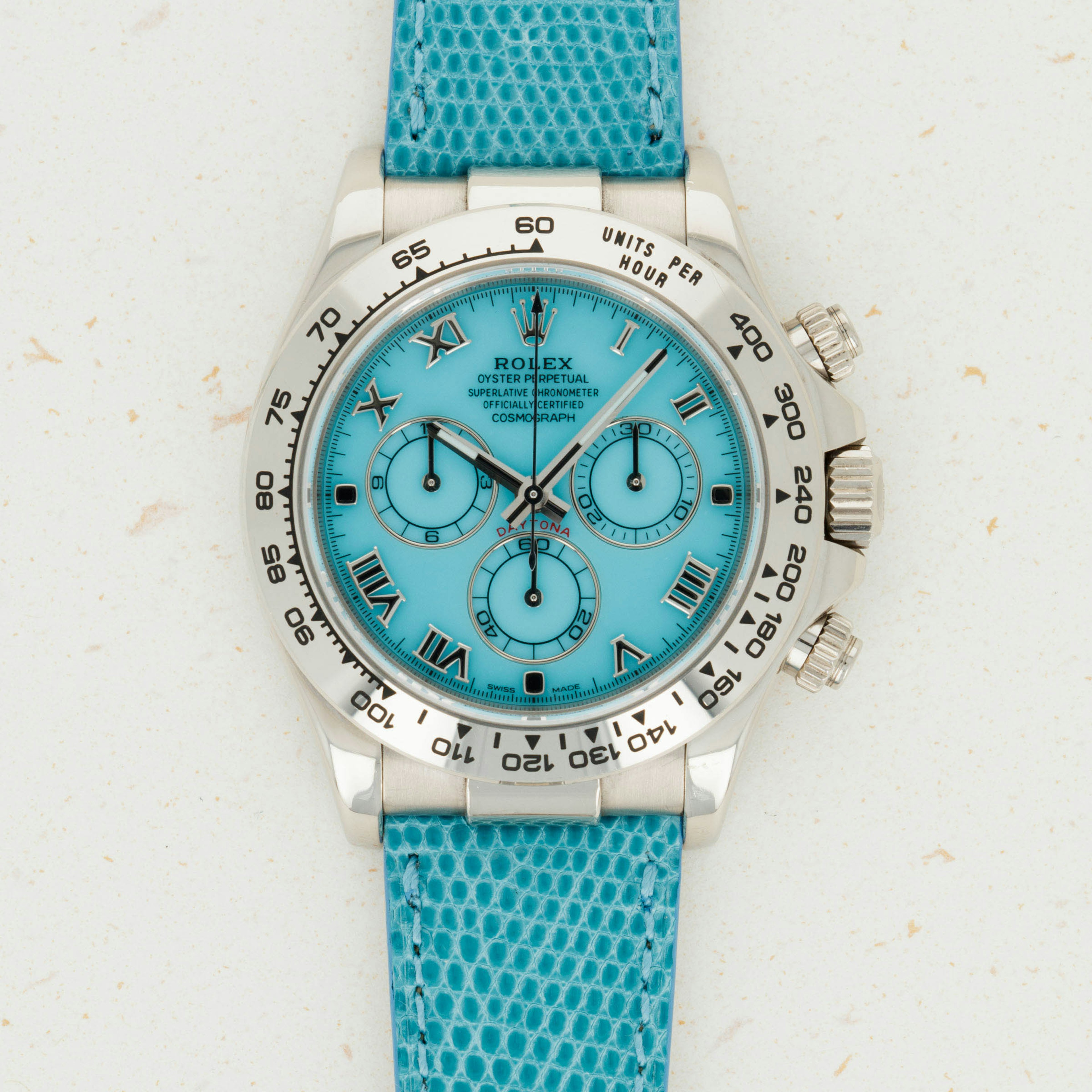 Thumbnail for Rolex Beach Daytona 116519 Blue Dial
