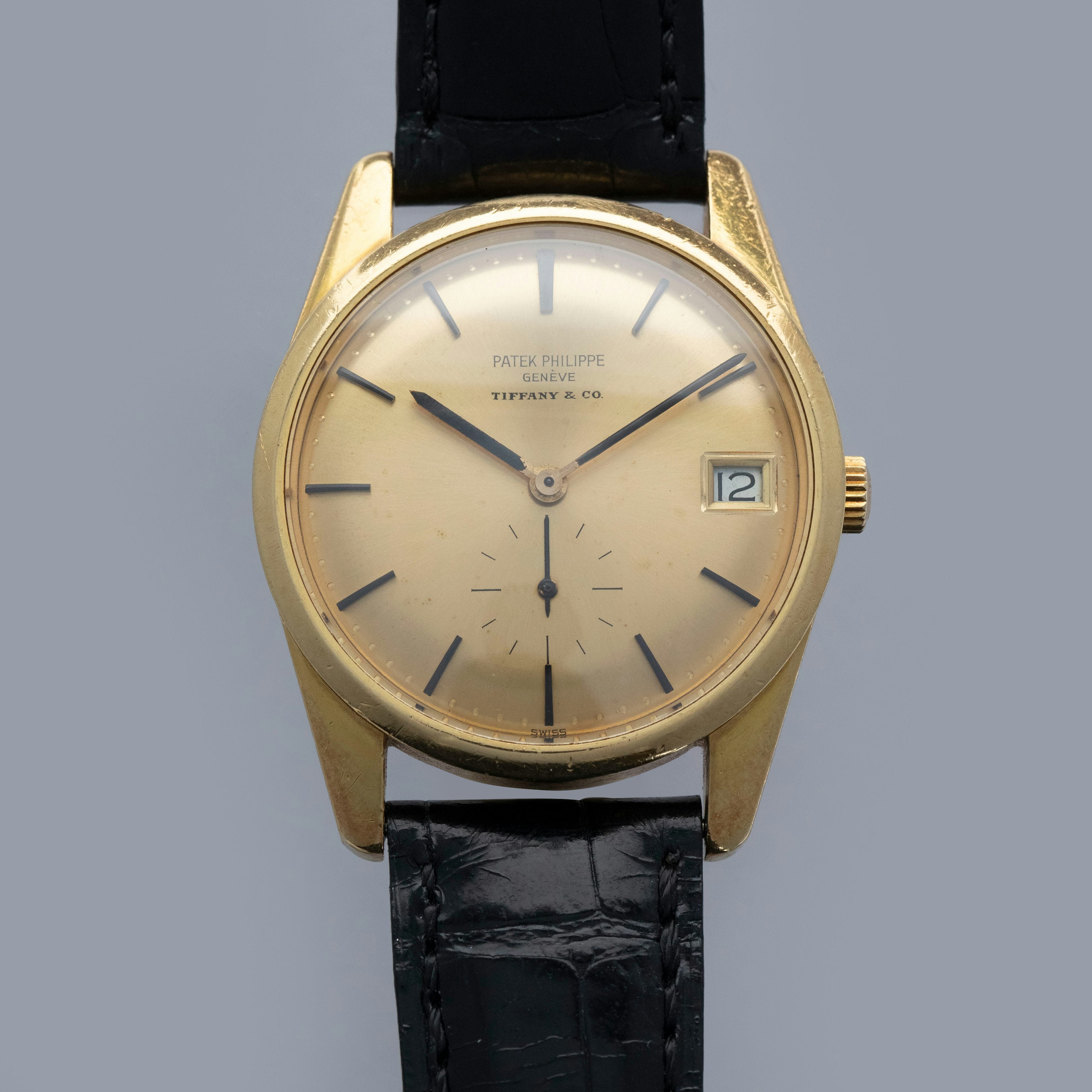 Thumbnail for Patek Philippe Calatrava 3558J 18K YG Retailed by Tiffany & Co with Extract of the Archives