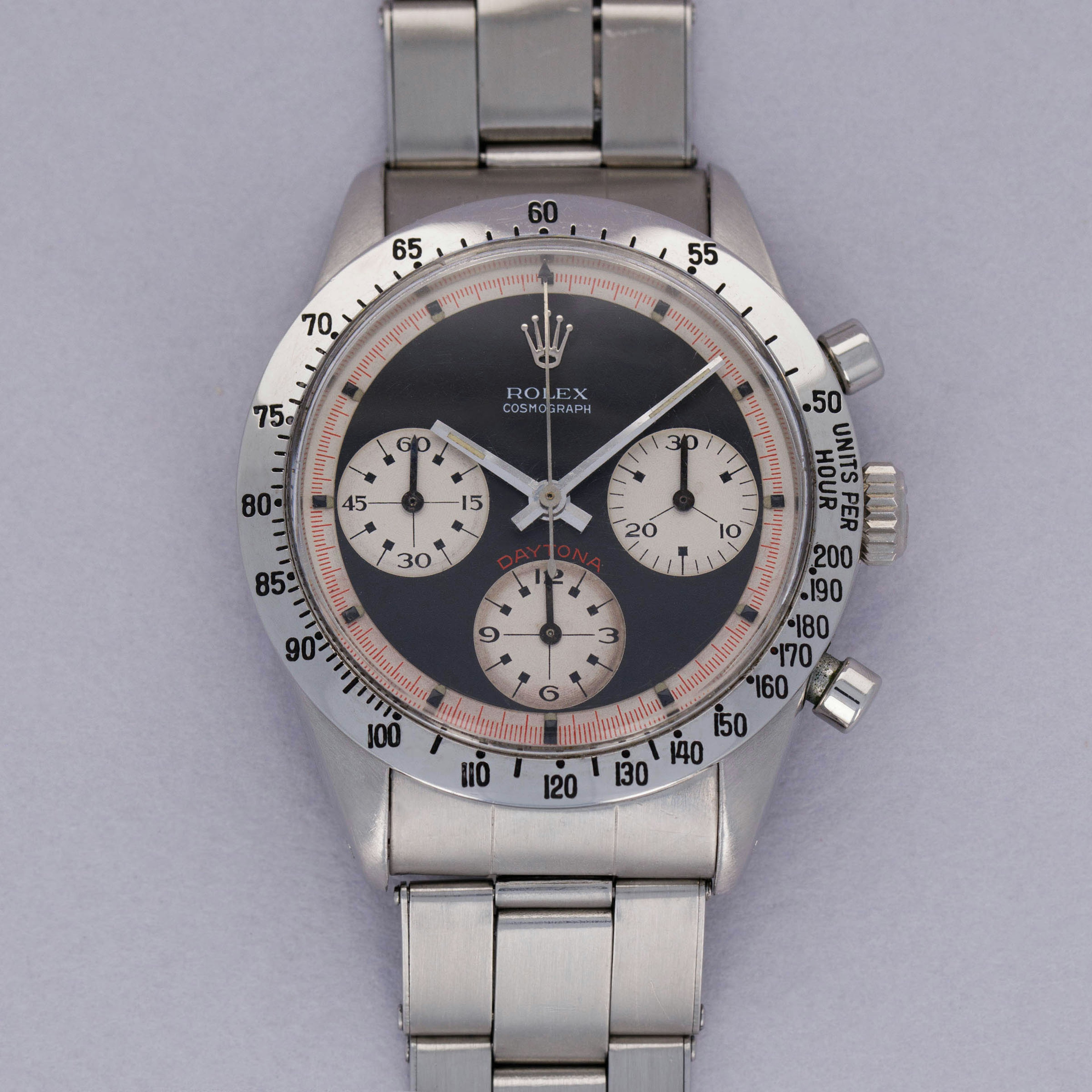 Thumbnail for Rolex Daytona 6239 Three Color Black Paul Newman Dial