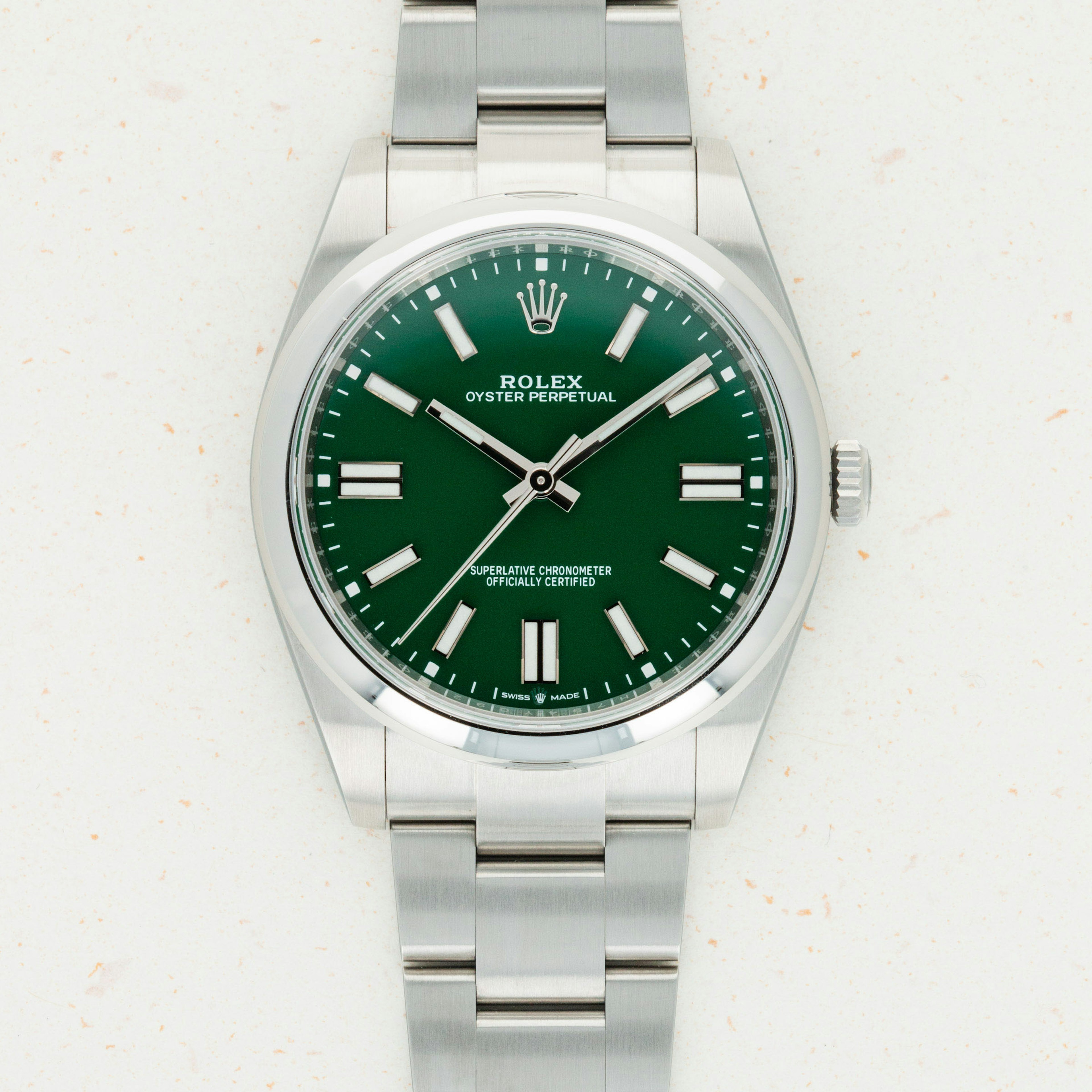 Thumbnail for Rolex Oyster Perpetual Green 124300