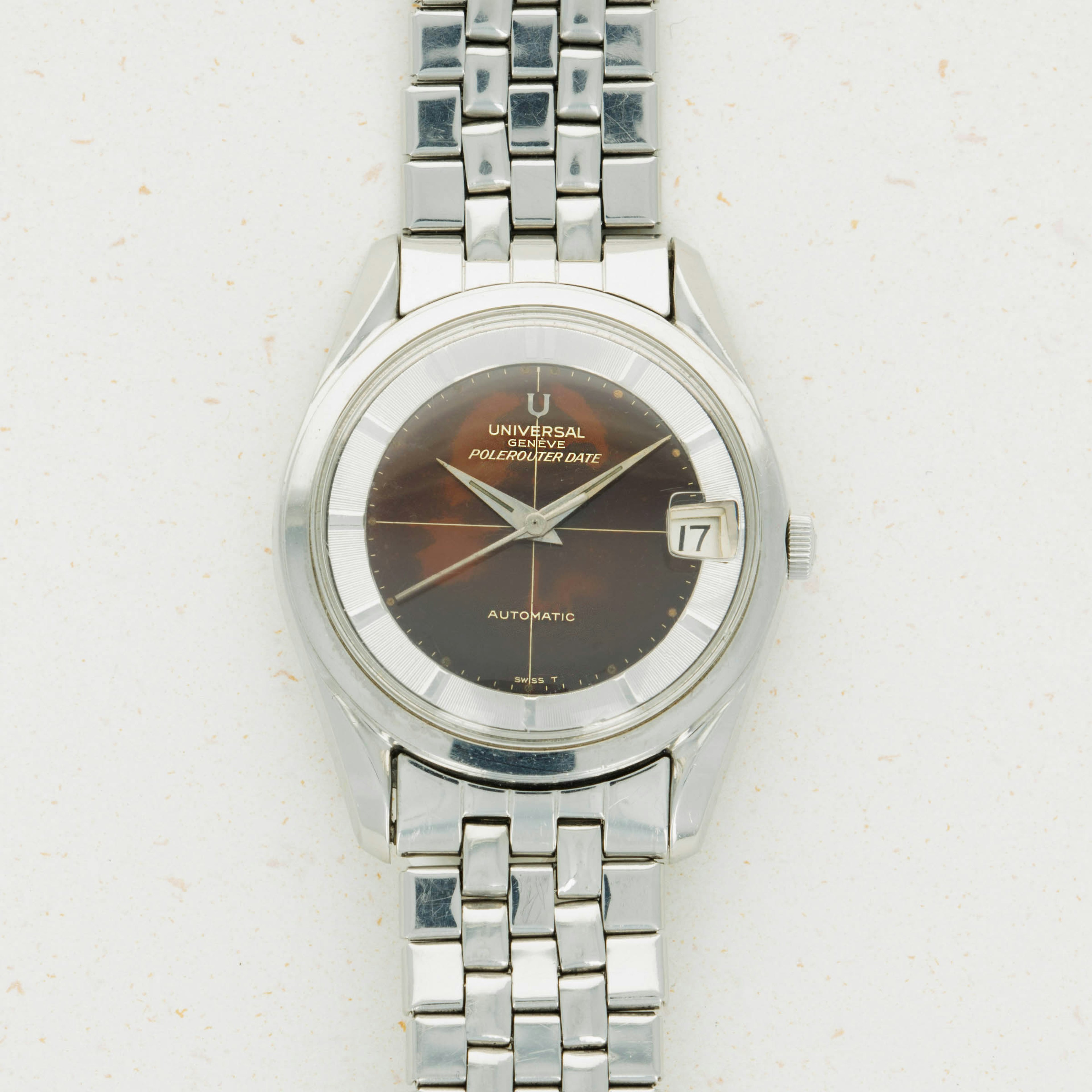 Thumbnail for Universal Geneve Polerouter  Date 869111/01 Tropical Dial