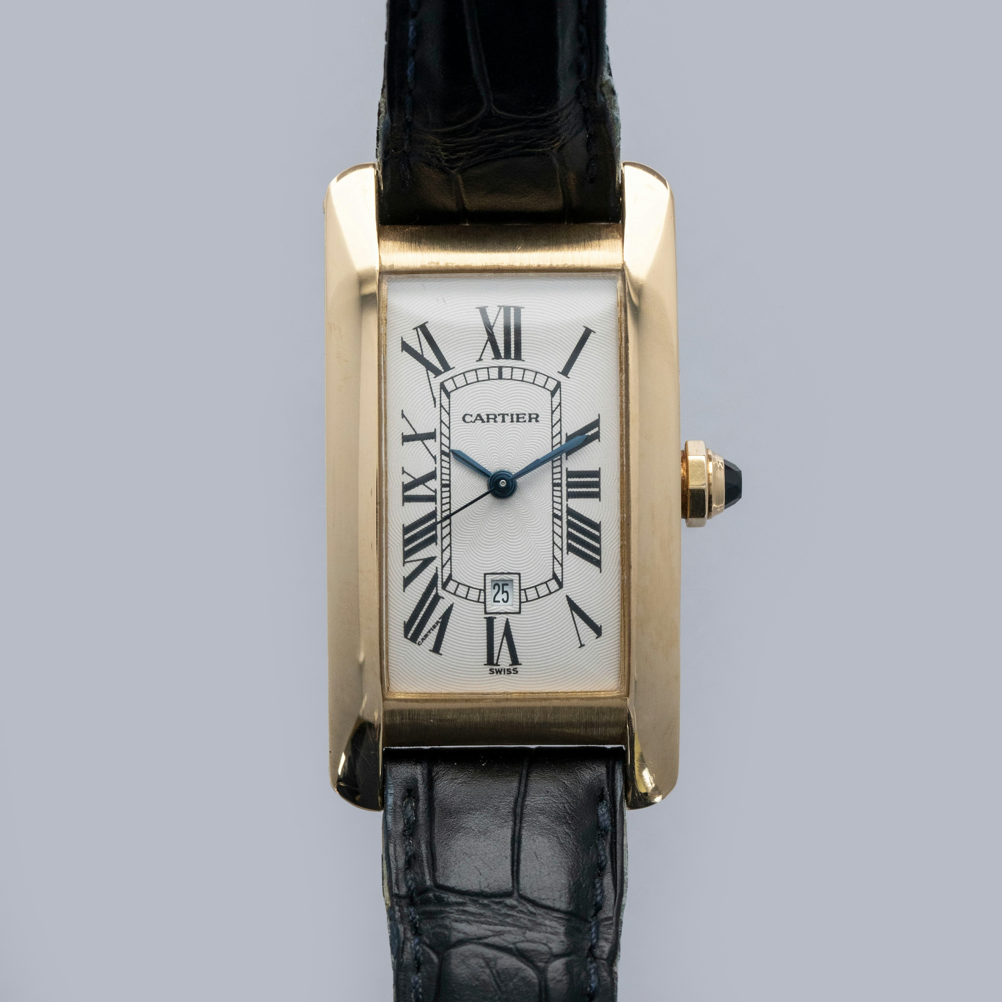 Thumbnail for Cartier Tank Americaine 1725 Automatic Medium 18k YG