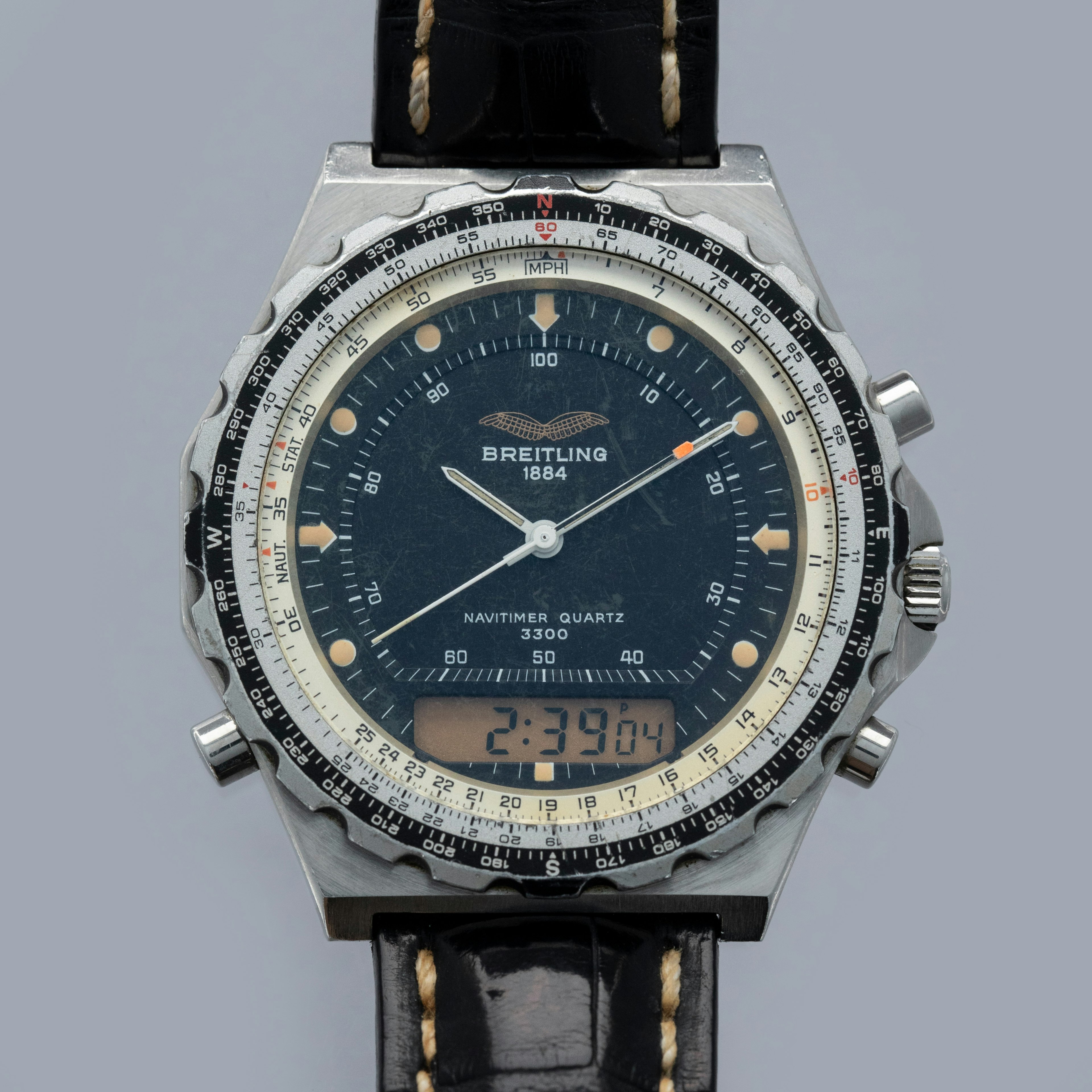 Thumbnail for Breitling Navitimer Quartz 3300 Jupiter Pilot for Iraqi Air Force