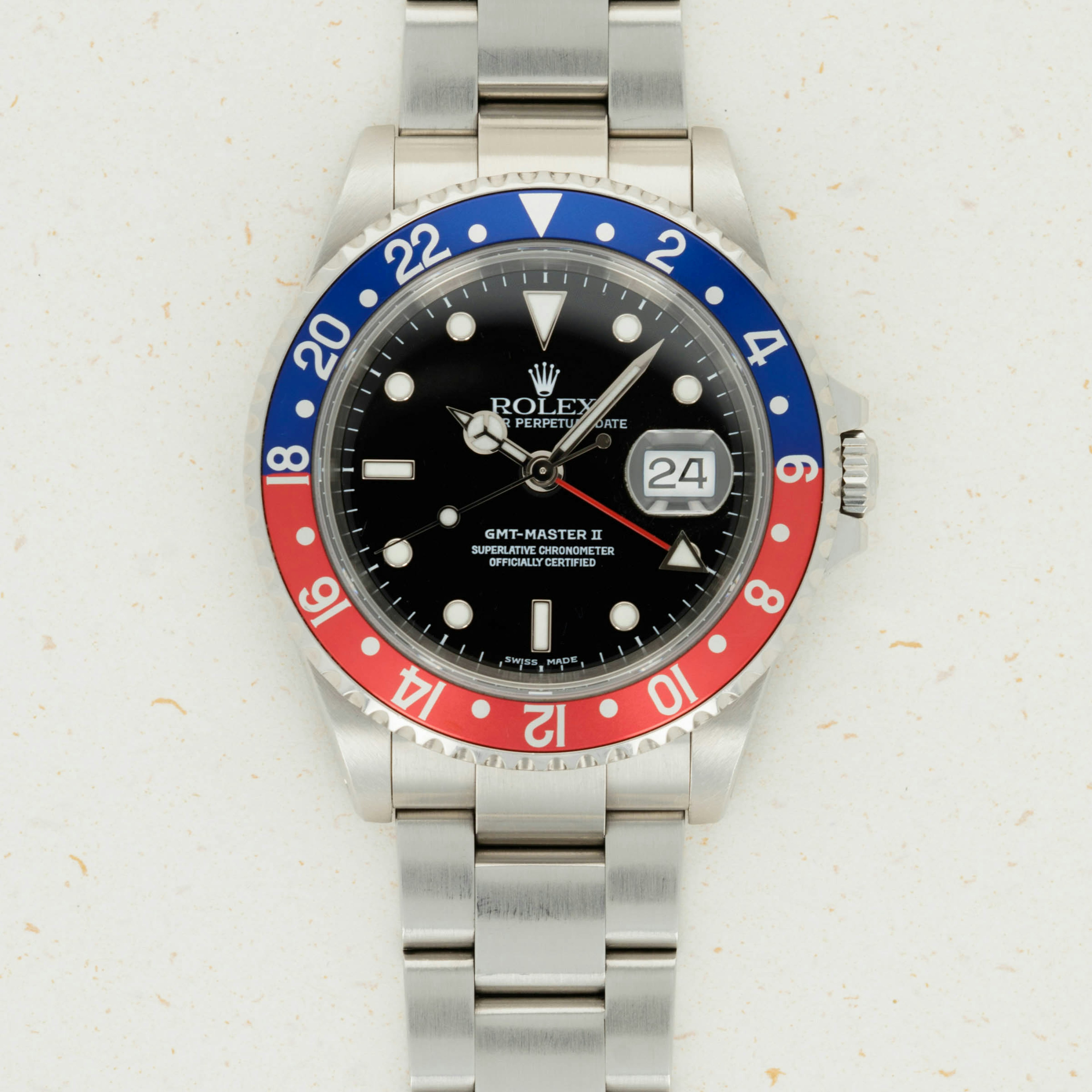 Thumbnail for Rolex GMT Master II 16710 Pepsi 