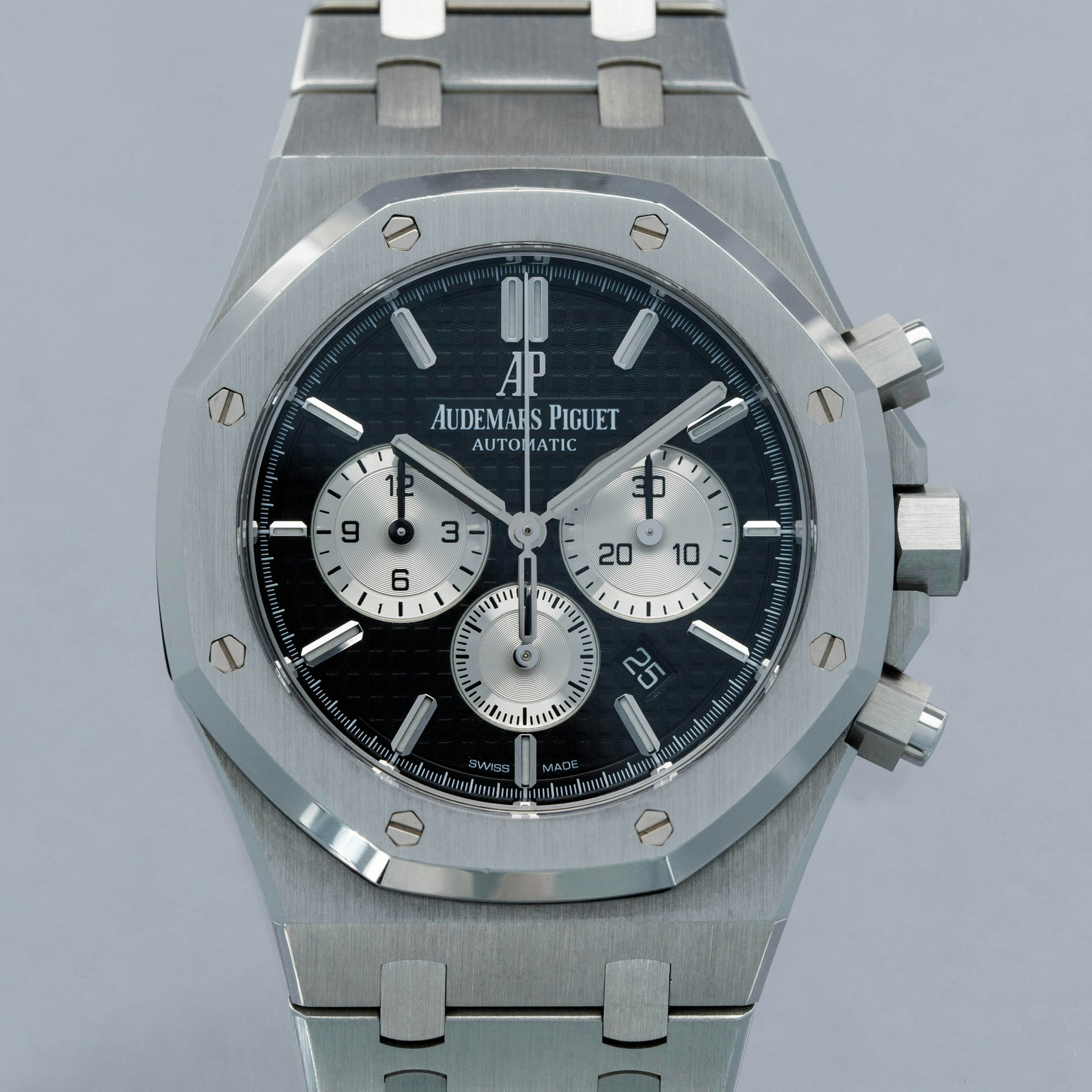 Thumbnail for Audemars Piguet Royal Oak Chronograph 26331ST.00.1220ST.02 Black Dial