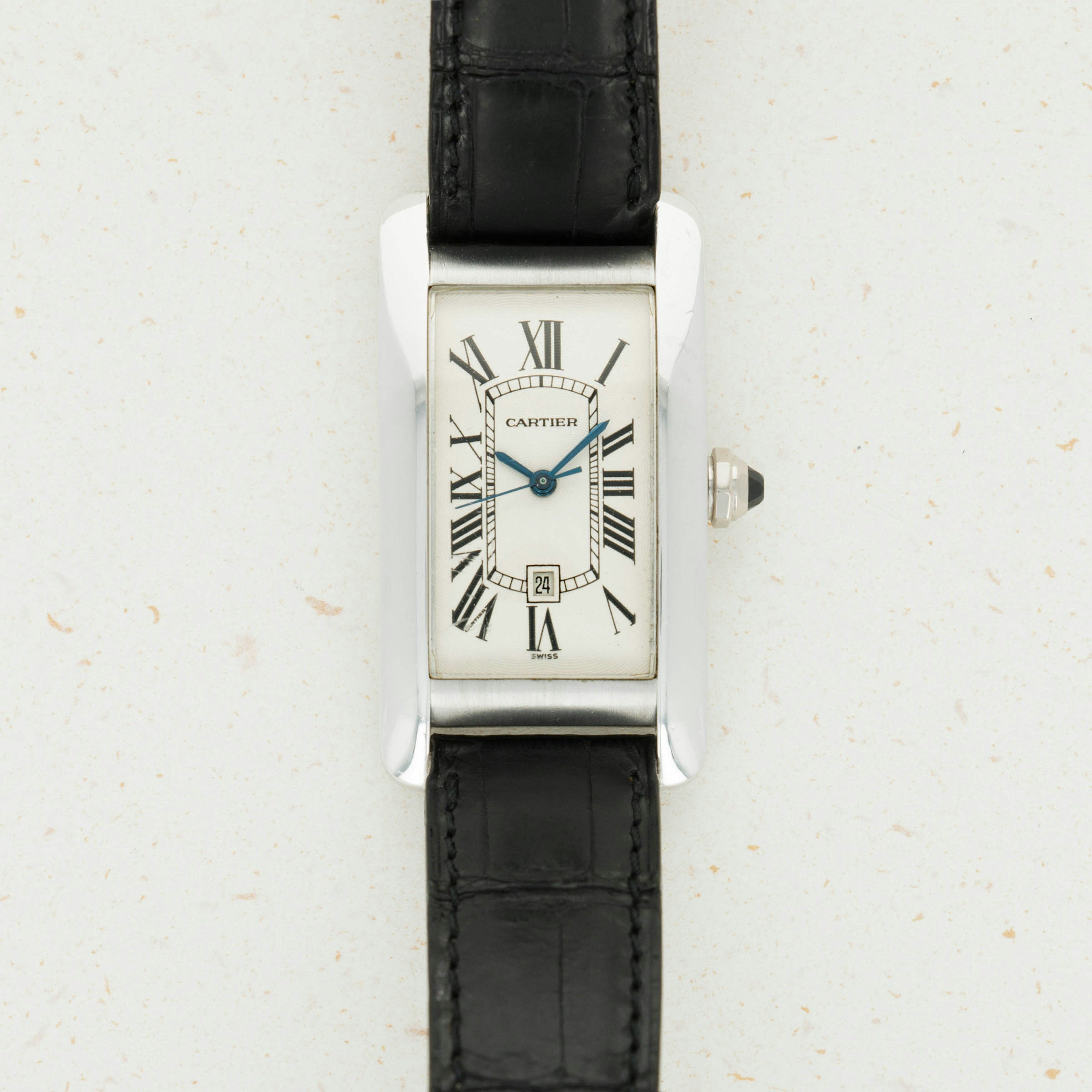 Thumbnail for Cartier Tank Américaine 1726 18k White Gold