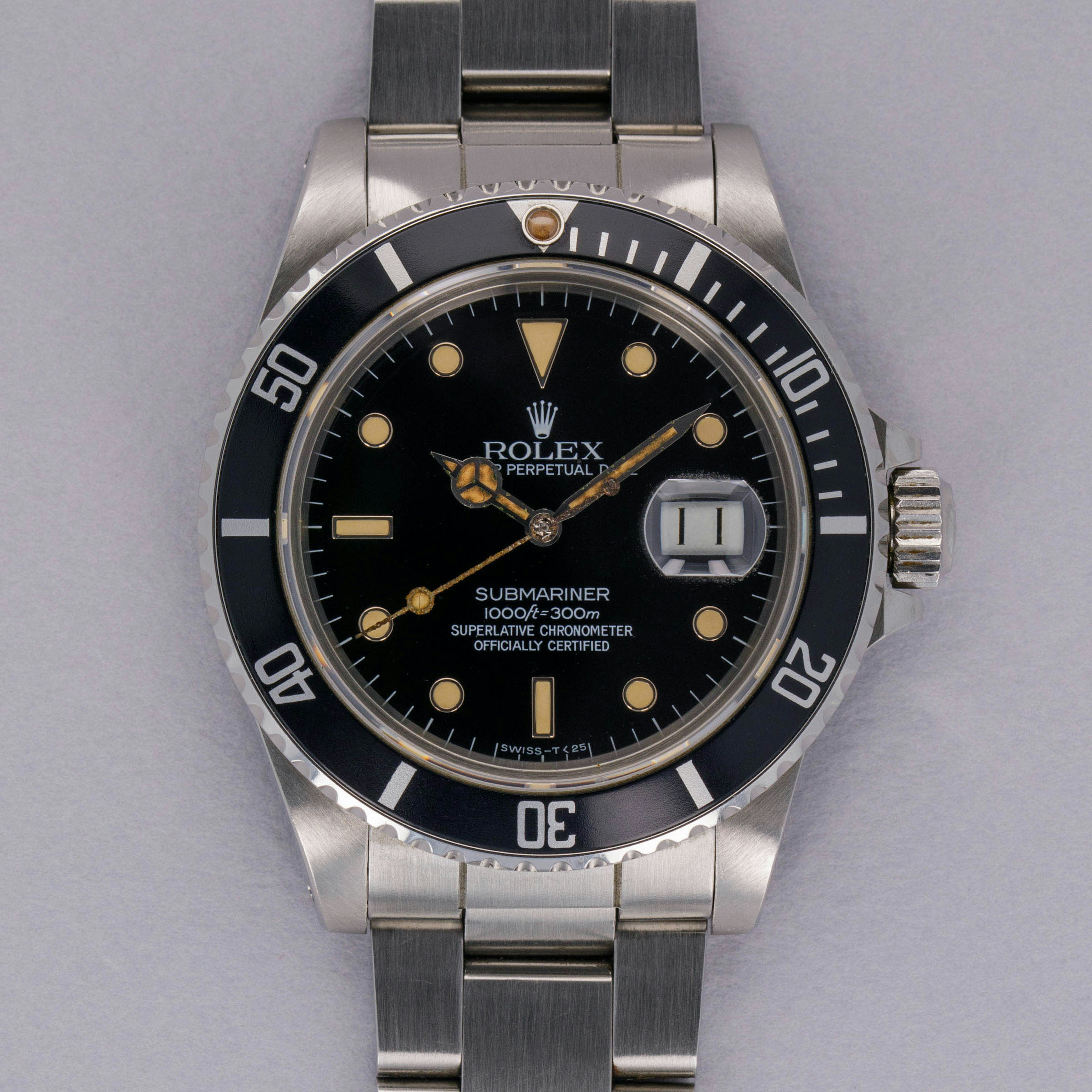 Thumbnail for Rolex Submariner Date 16800 Glossy Dial