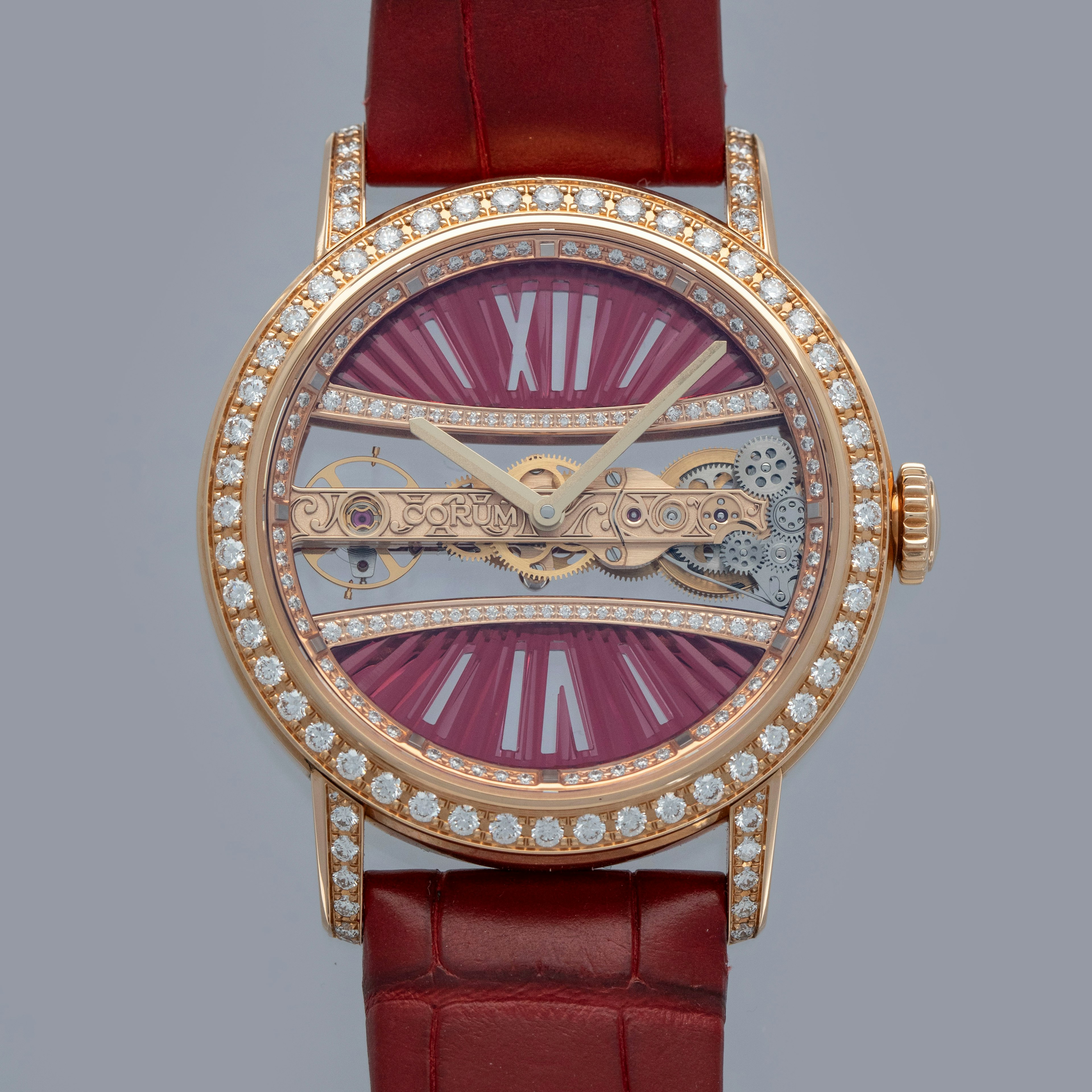 Thumbnail for Corum Golden Bridge Round B113/03277 Diamond Case and Dial 18k RG