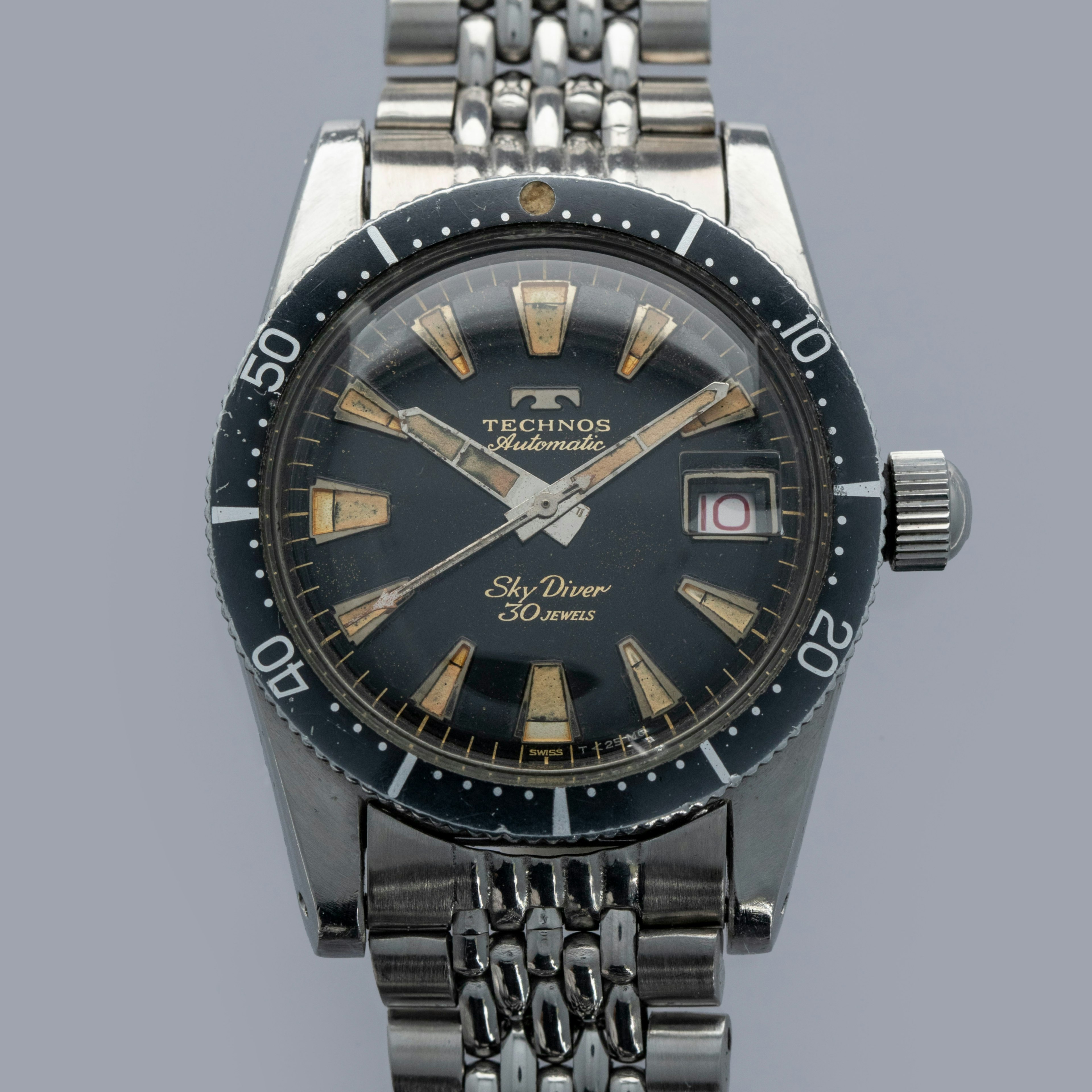 Thumbnail for Technos Sky Diver 1163 GIlt Dial