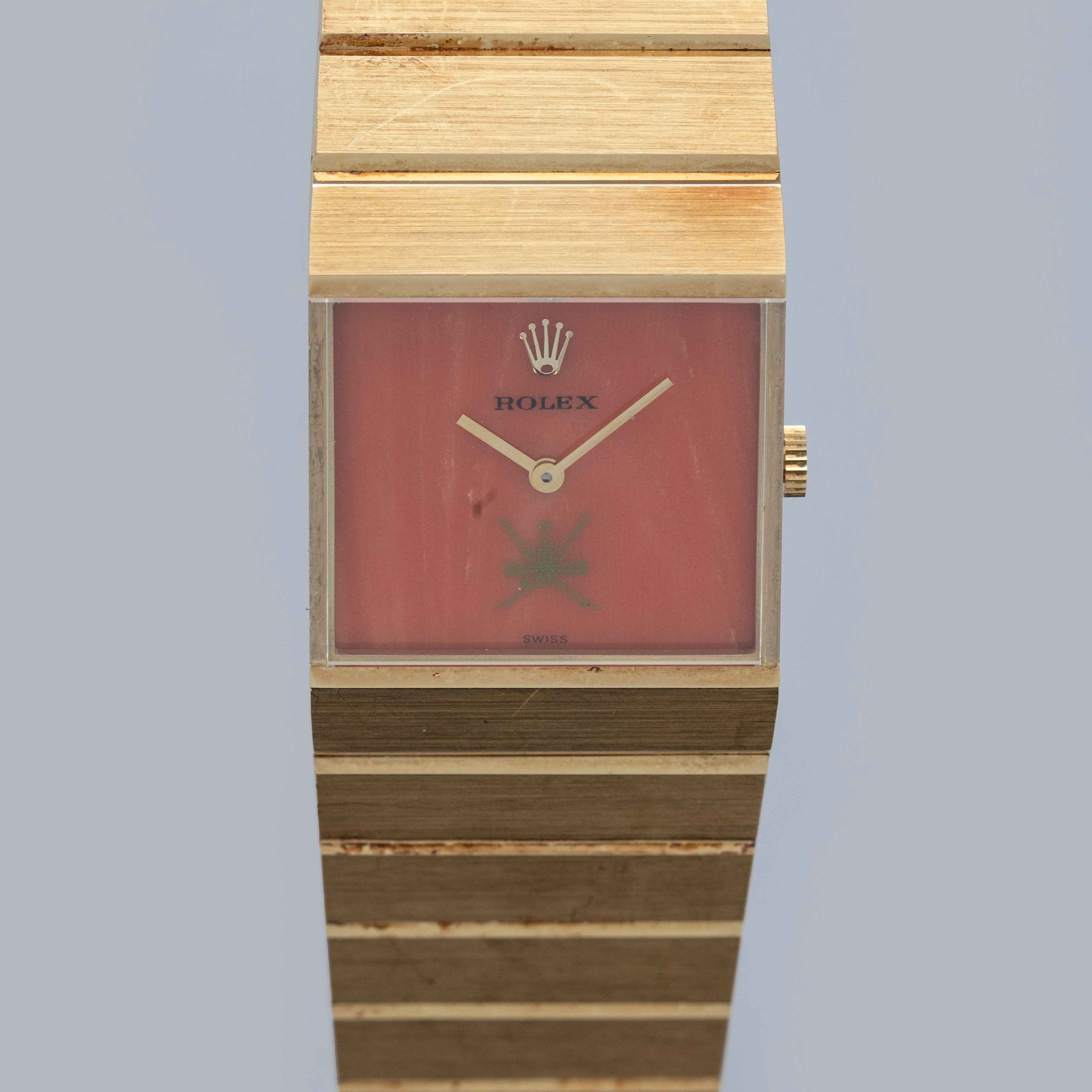 Thumbnail for ROLEX QUEEN MIDAS 3585 CORAL DIAL GREEN KHANJAR LIKE NEW