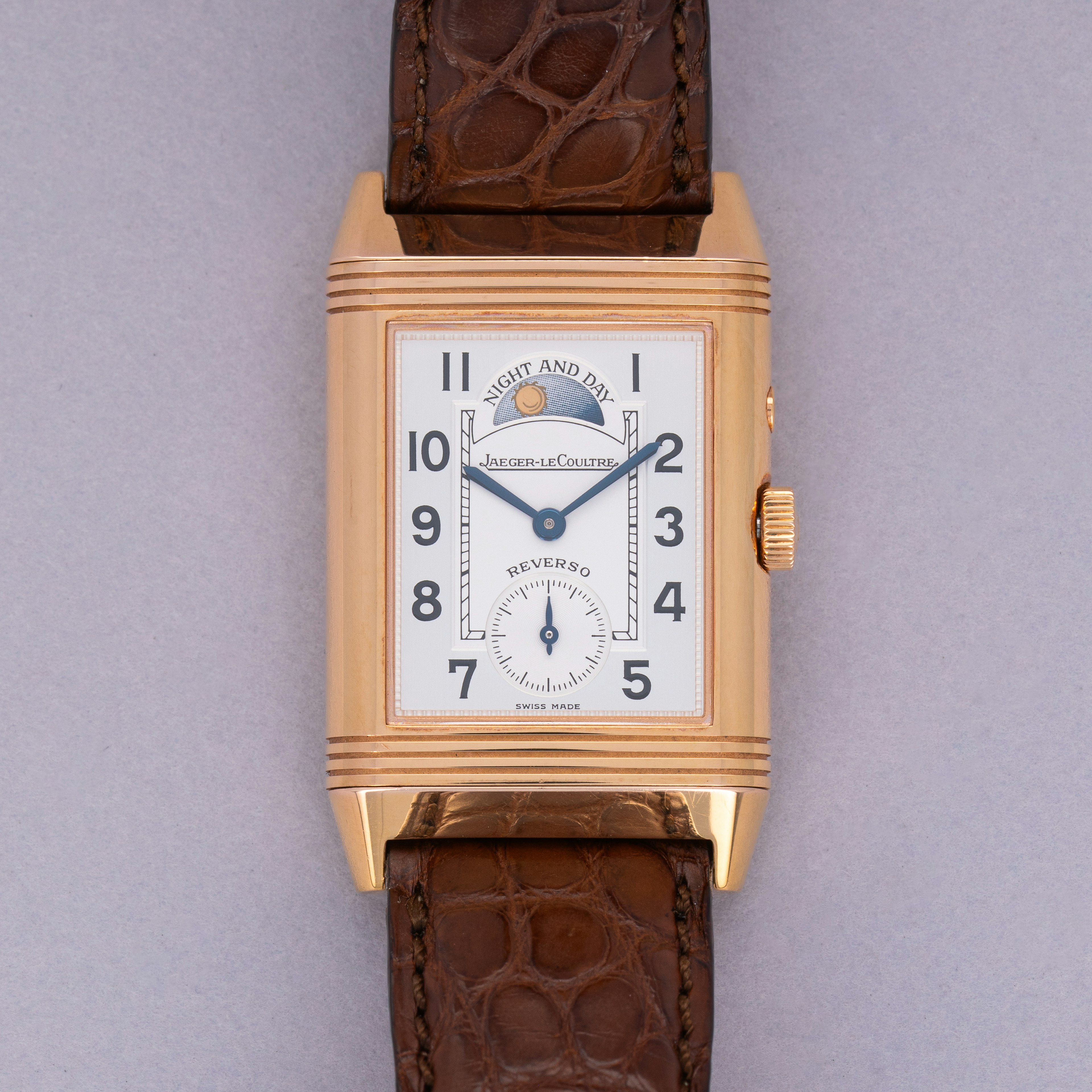 Thumbnail for Jaeger LeCoultre Reverso Duo Day and Night 270.2.54 18k Rose Gold