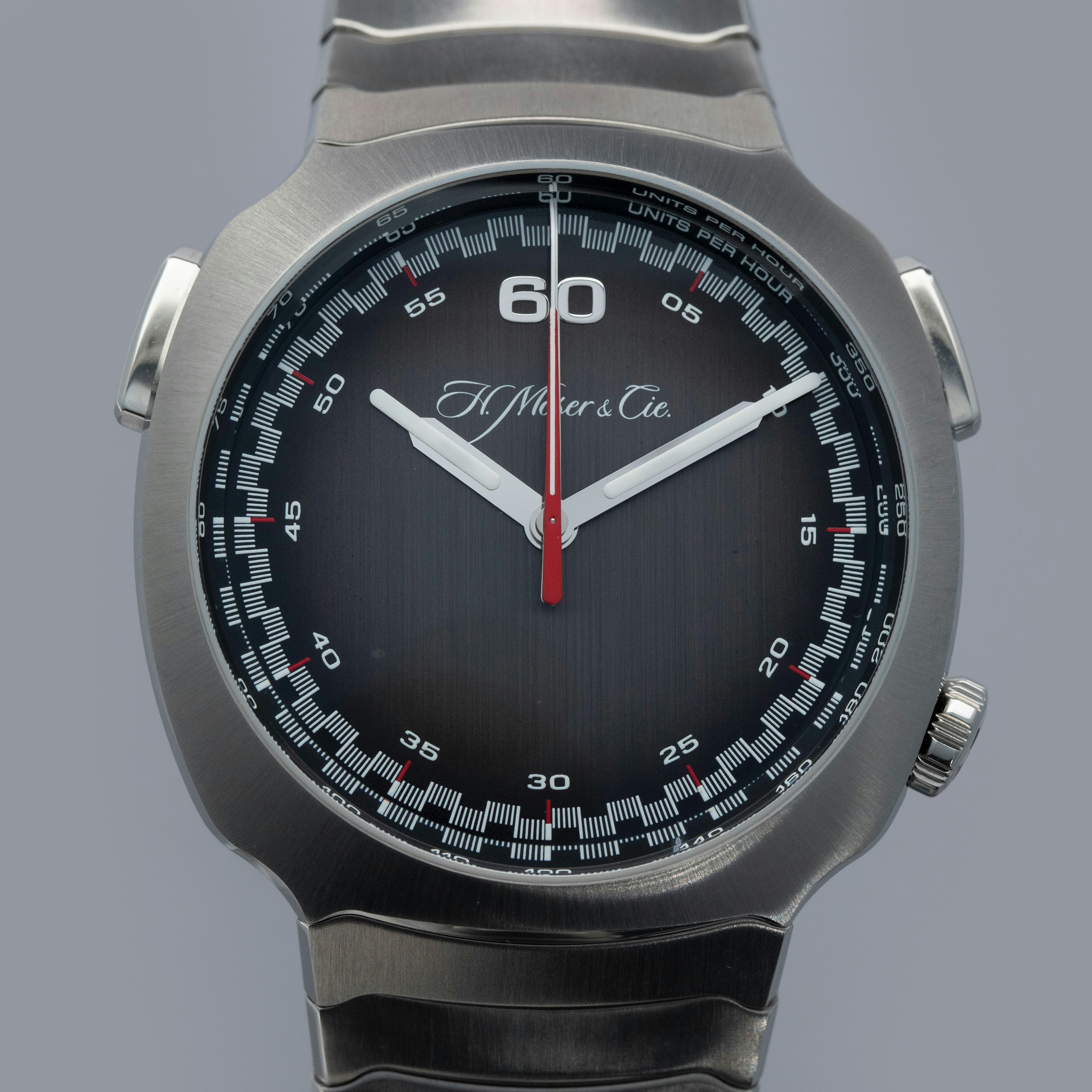Thumbnail for MOSER STREAMLINER FLYBACK CHRONOGRAPH AUTOMATIC GREY FUME DIAL 6902-1200