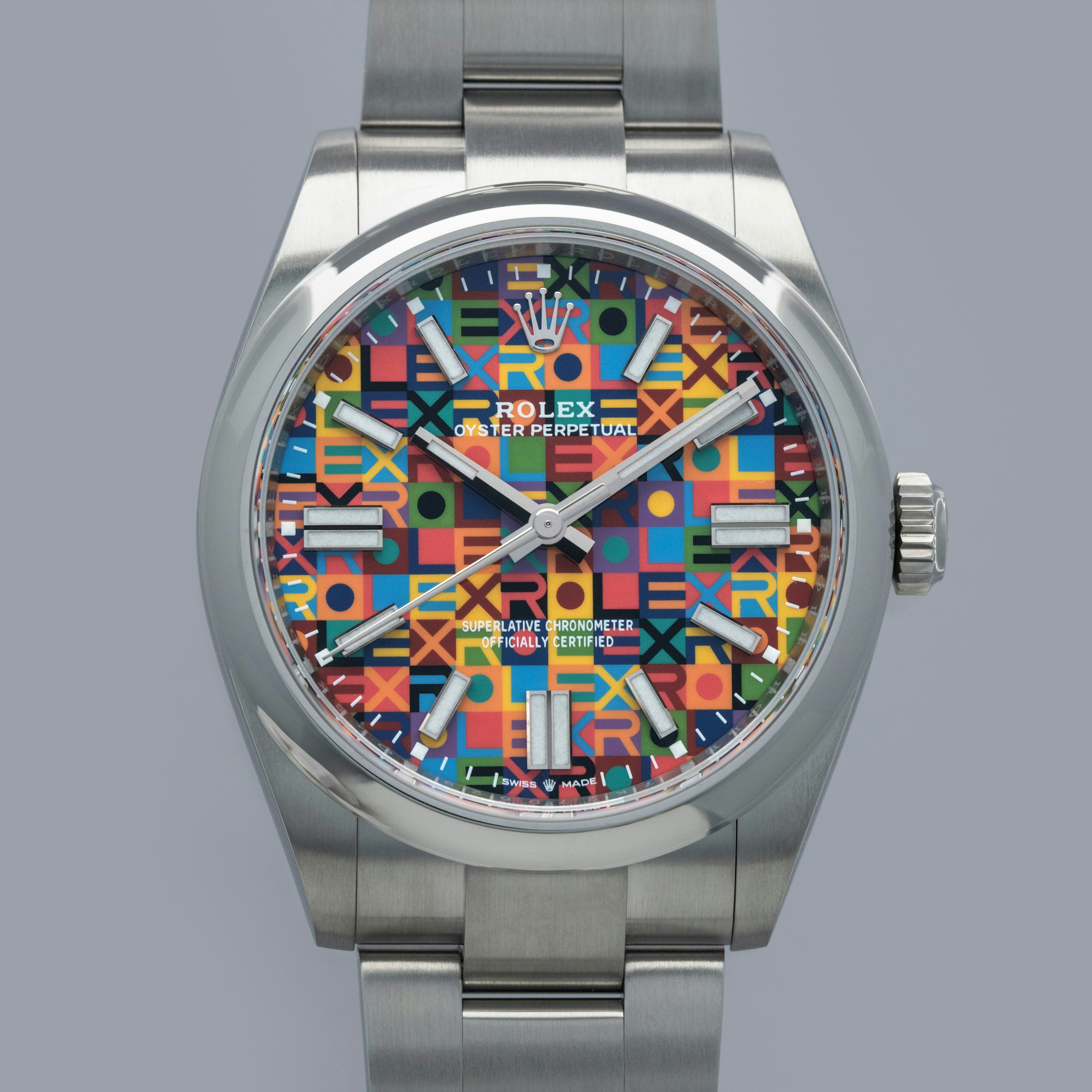 Thumbnail for Rolex Oyster Perpetual 41 134300 Jubilee Motif Dial 