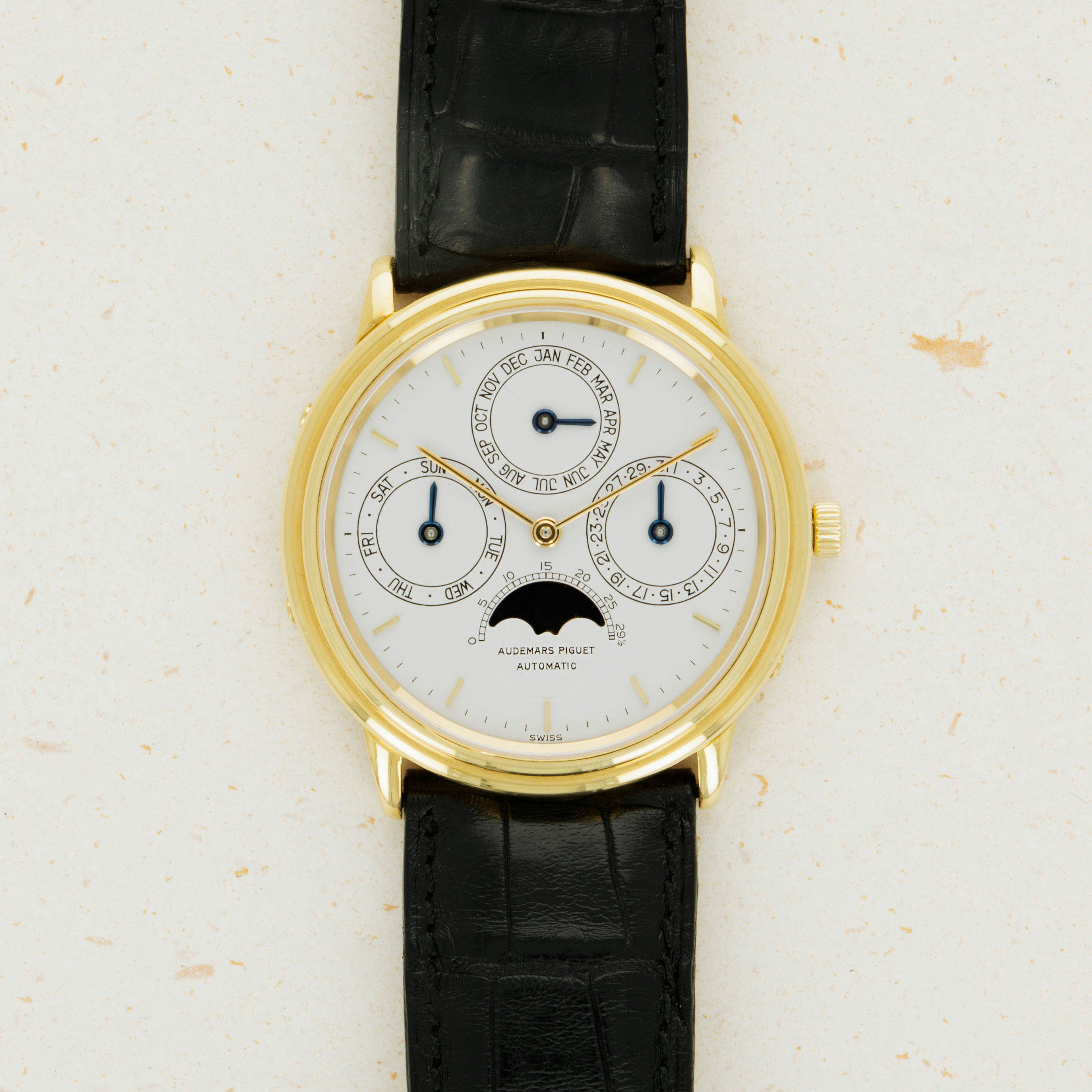 Thumbnail for Audemars Piguet Quantieme Perpetual 5548BA 18k YG