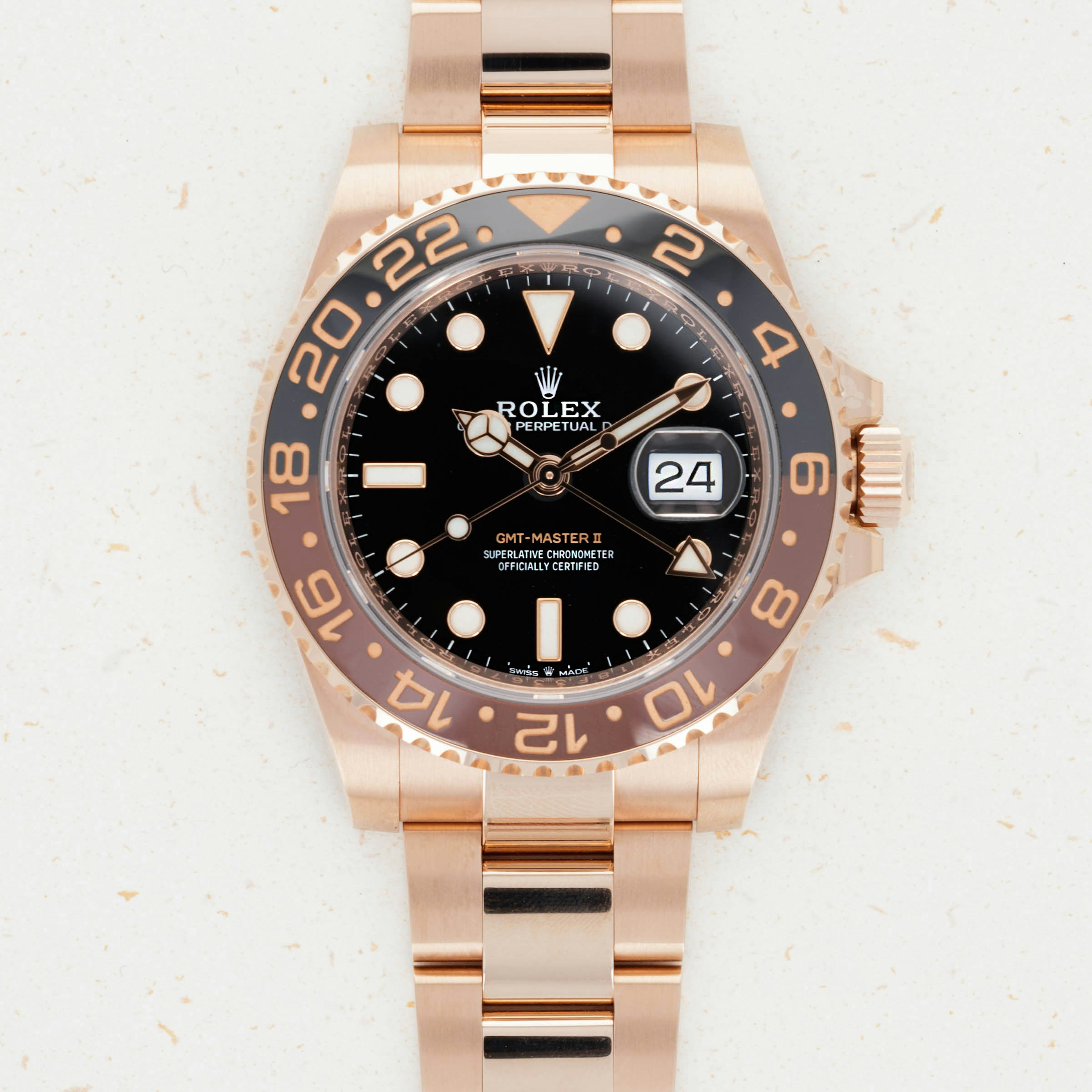 Thumbnail for Rolex GMT Master II Everose 126715CHNR
