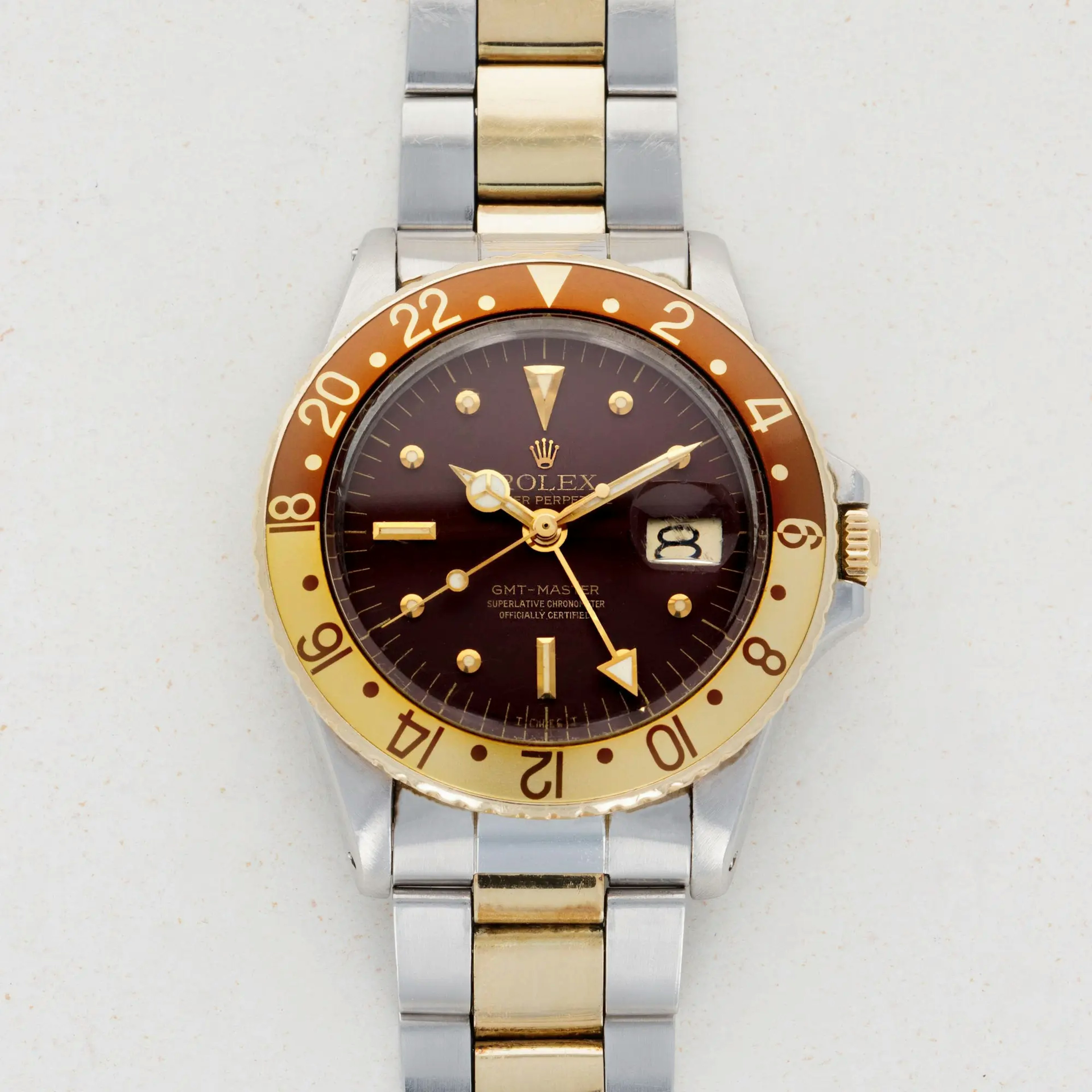 Thumbnail for Rolex GMT-Master 1675 Two-Tone Root Beer