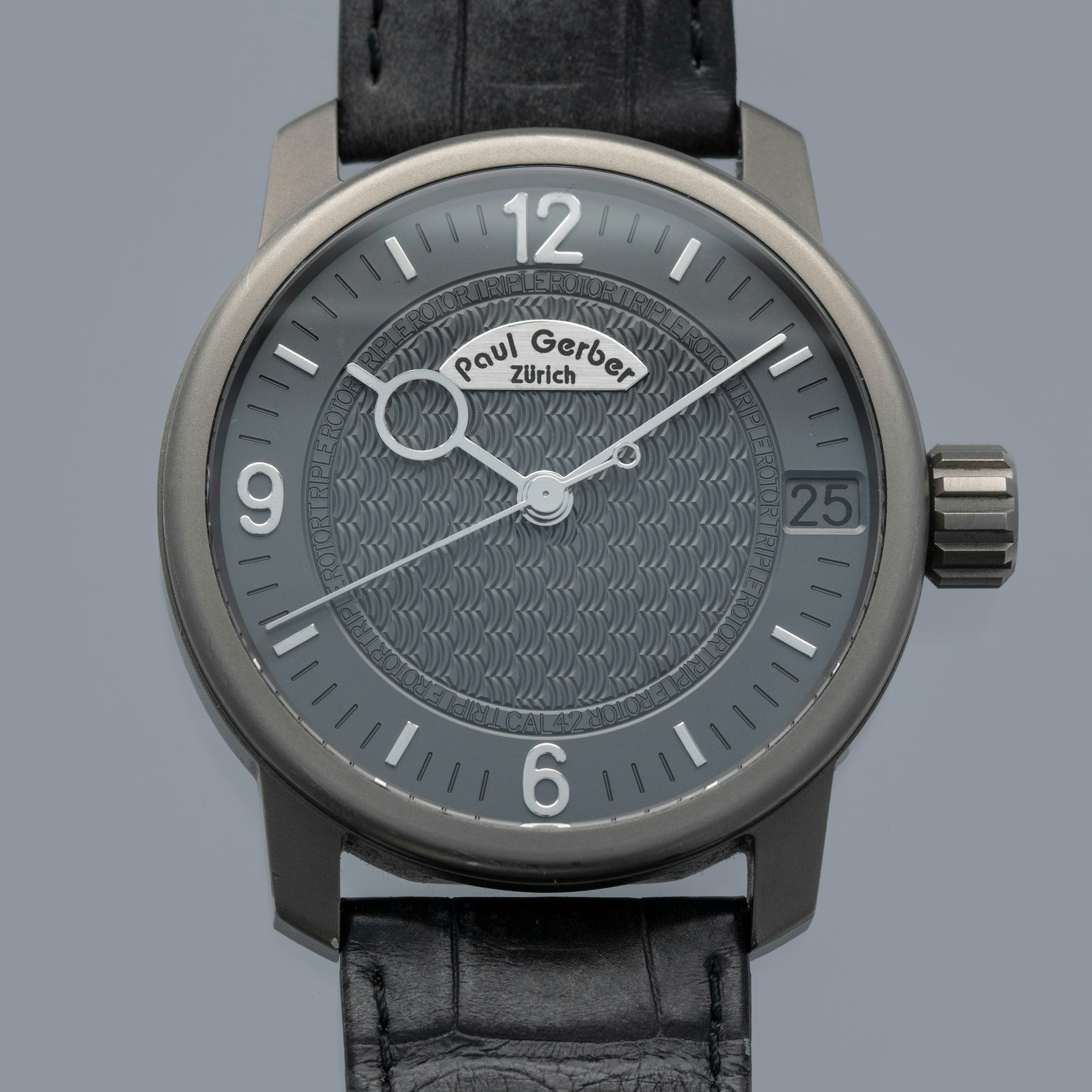 Thumbnail for Paul Gerber Model 42 Triple Rotor-1 Titanium