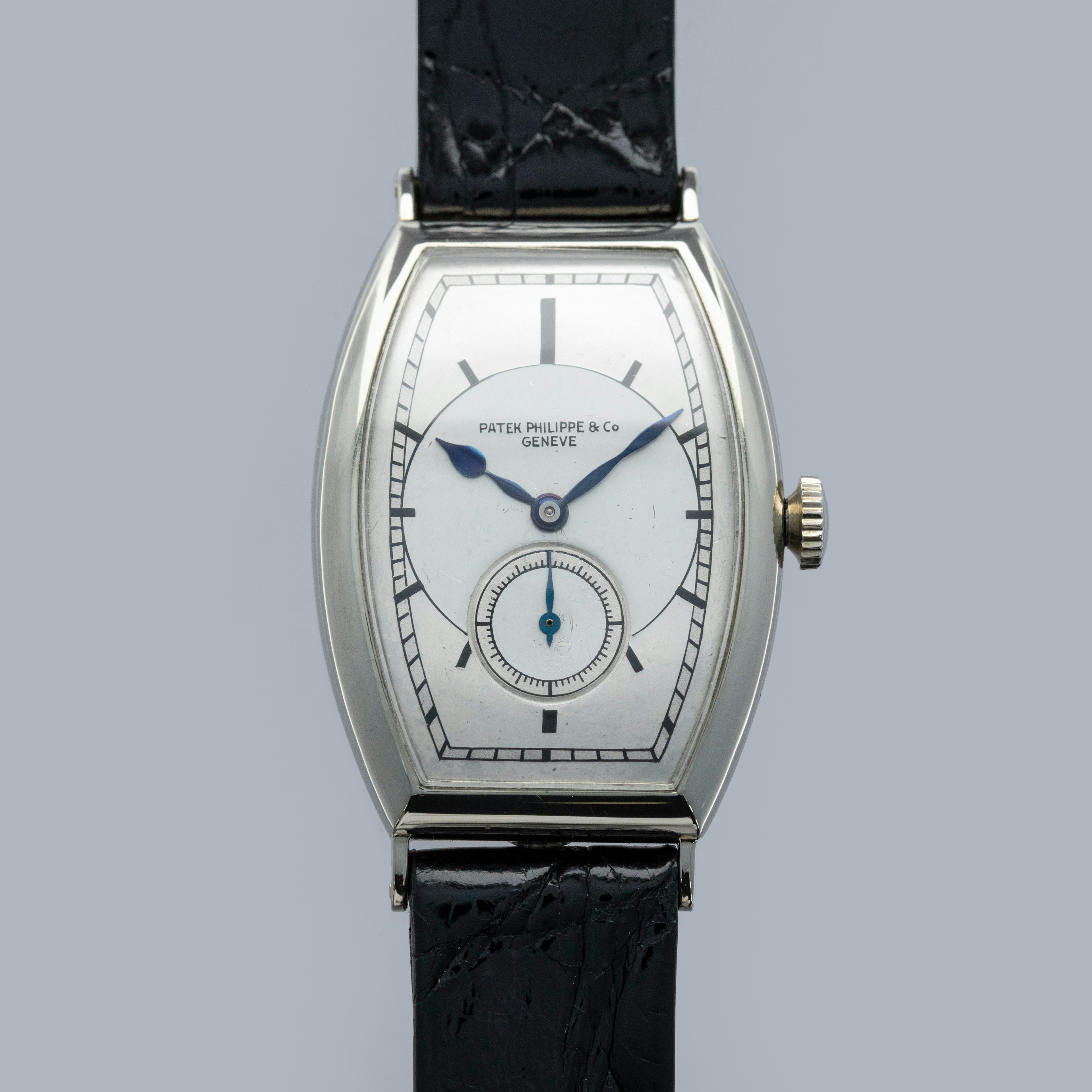 Thumbnail for Patek Philippe Tonneau	Shaped Sector Dial 18k WG
