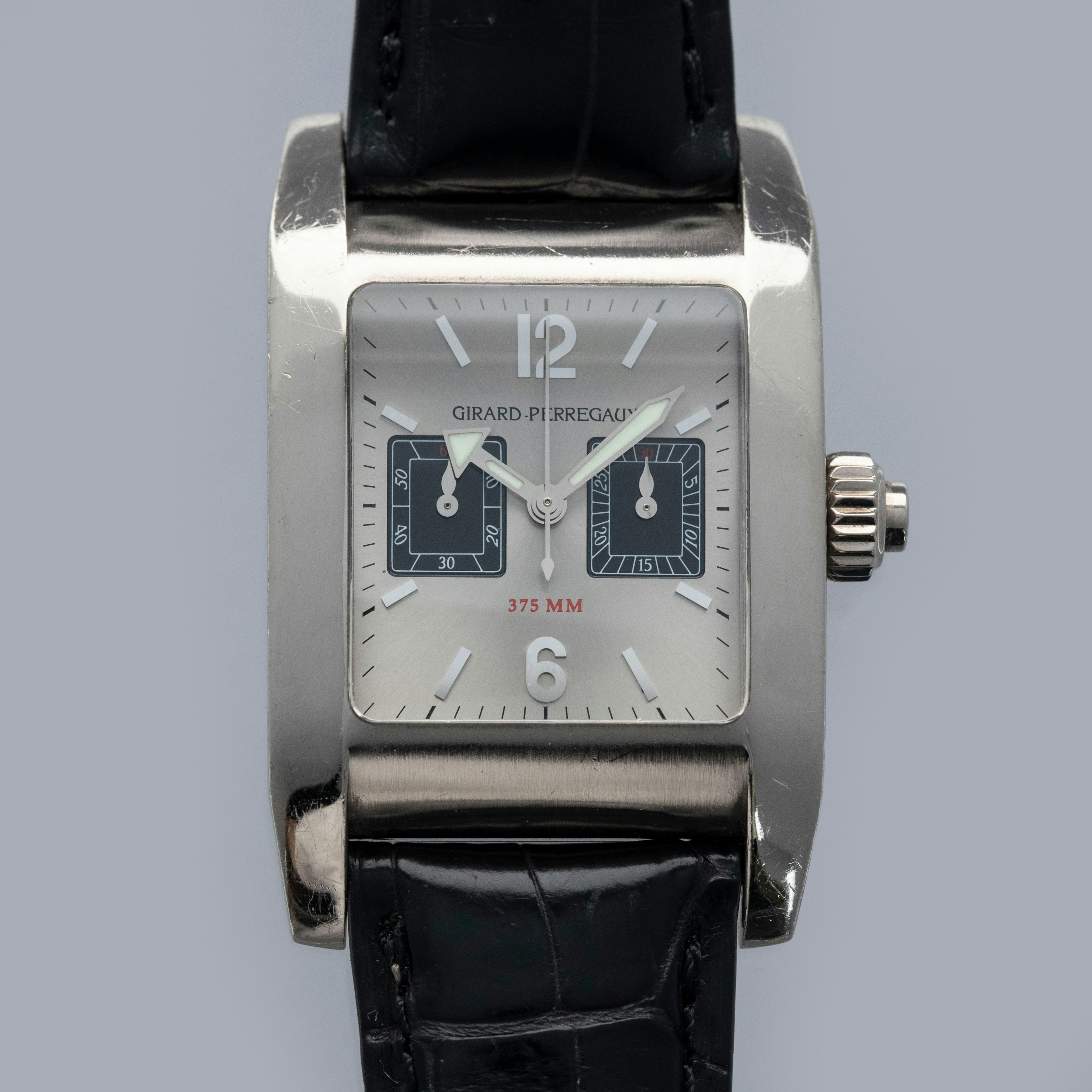 Thumbnail for Girard-Perregaux Single Button Chronograph 8050 Ferrari 375MM 18k WG