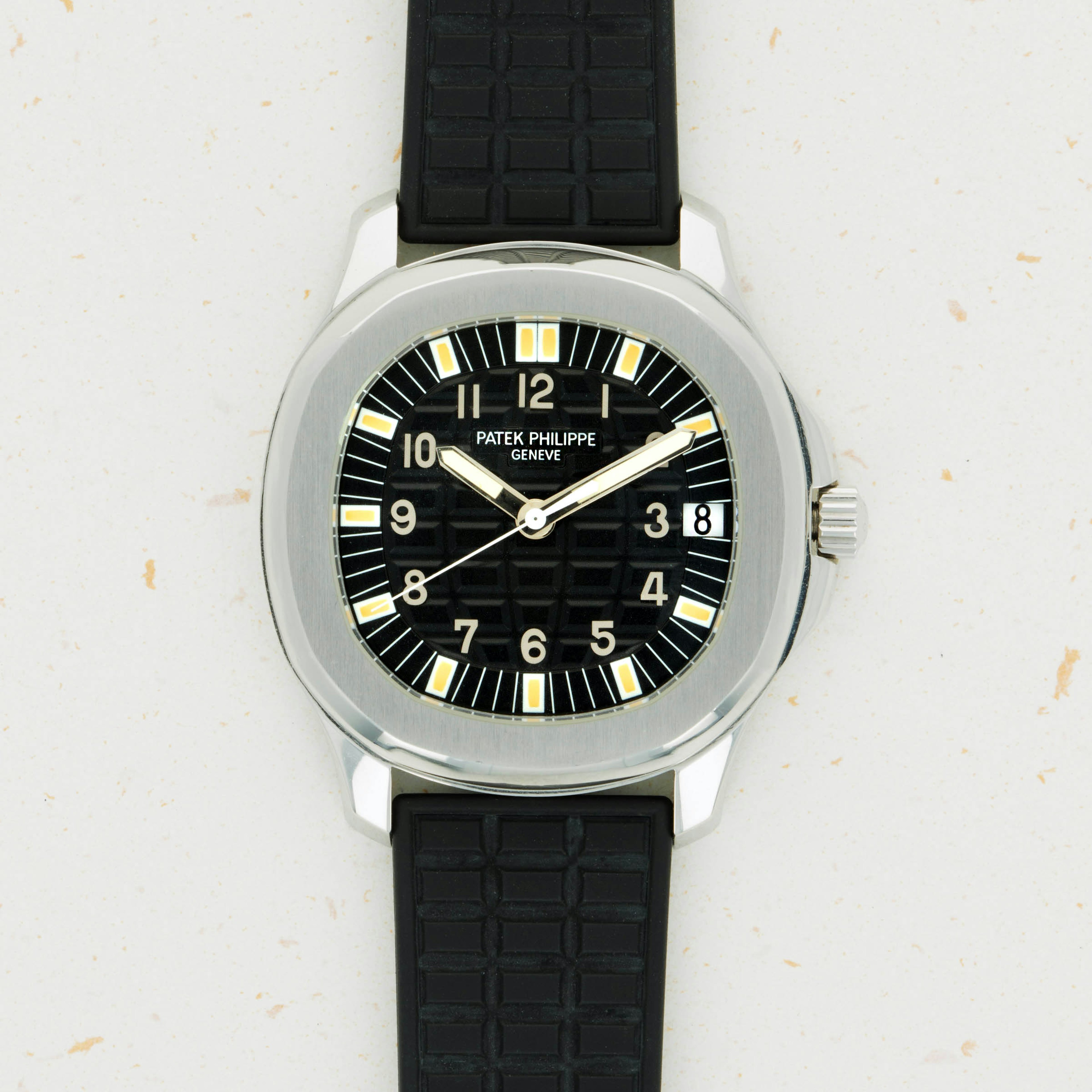 Thumbnail for Patek Philippe Jumbo Aquanaut Box and Papers with Bracelet 5065A-001