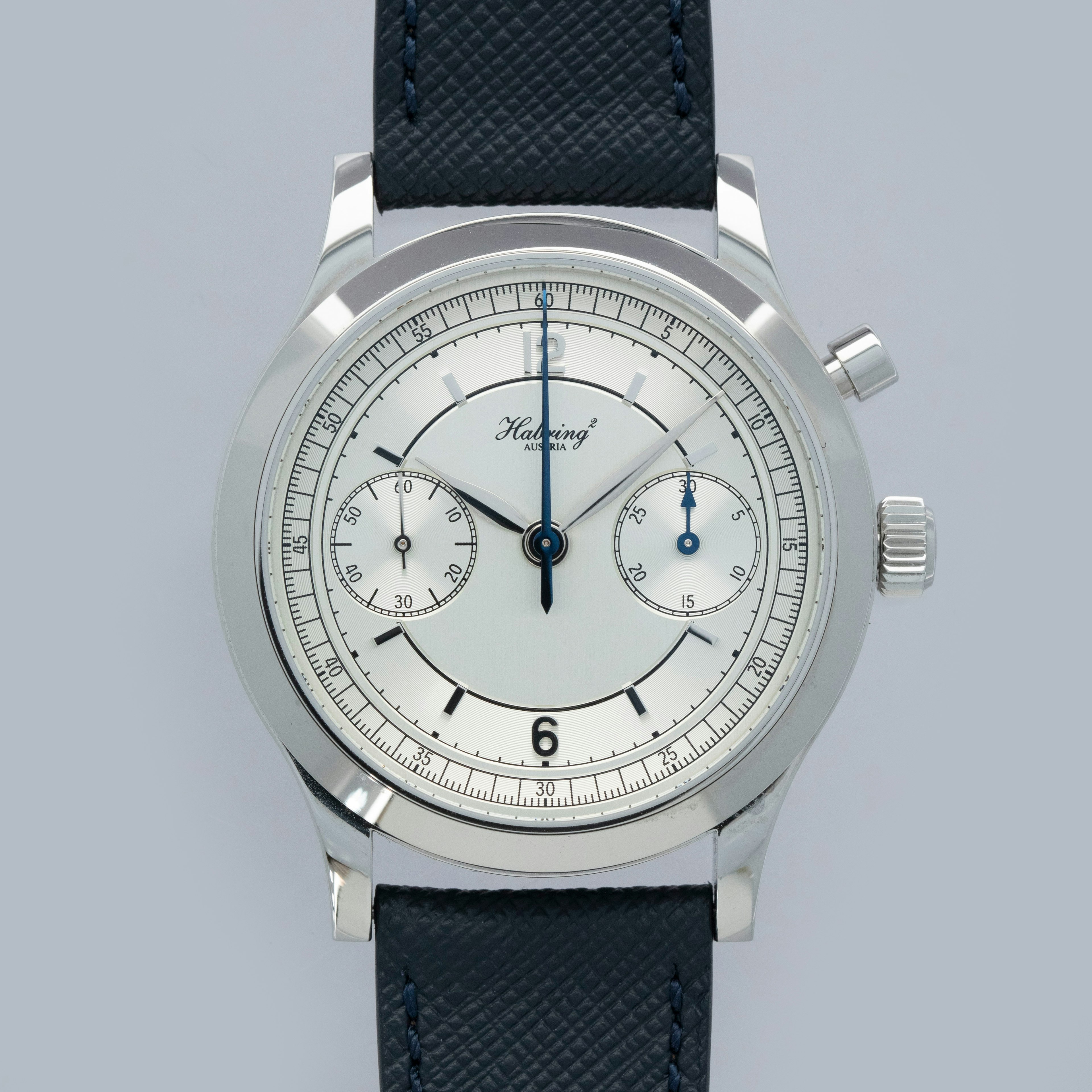 Thumbnail for Habring2 Chrono-Felix Monopusher Chronograph 50th Anniversary for Shellman Silver Sector Dial