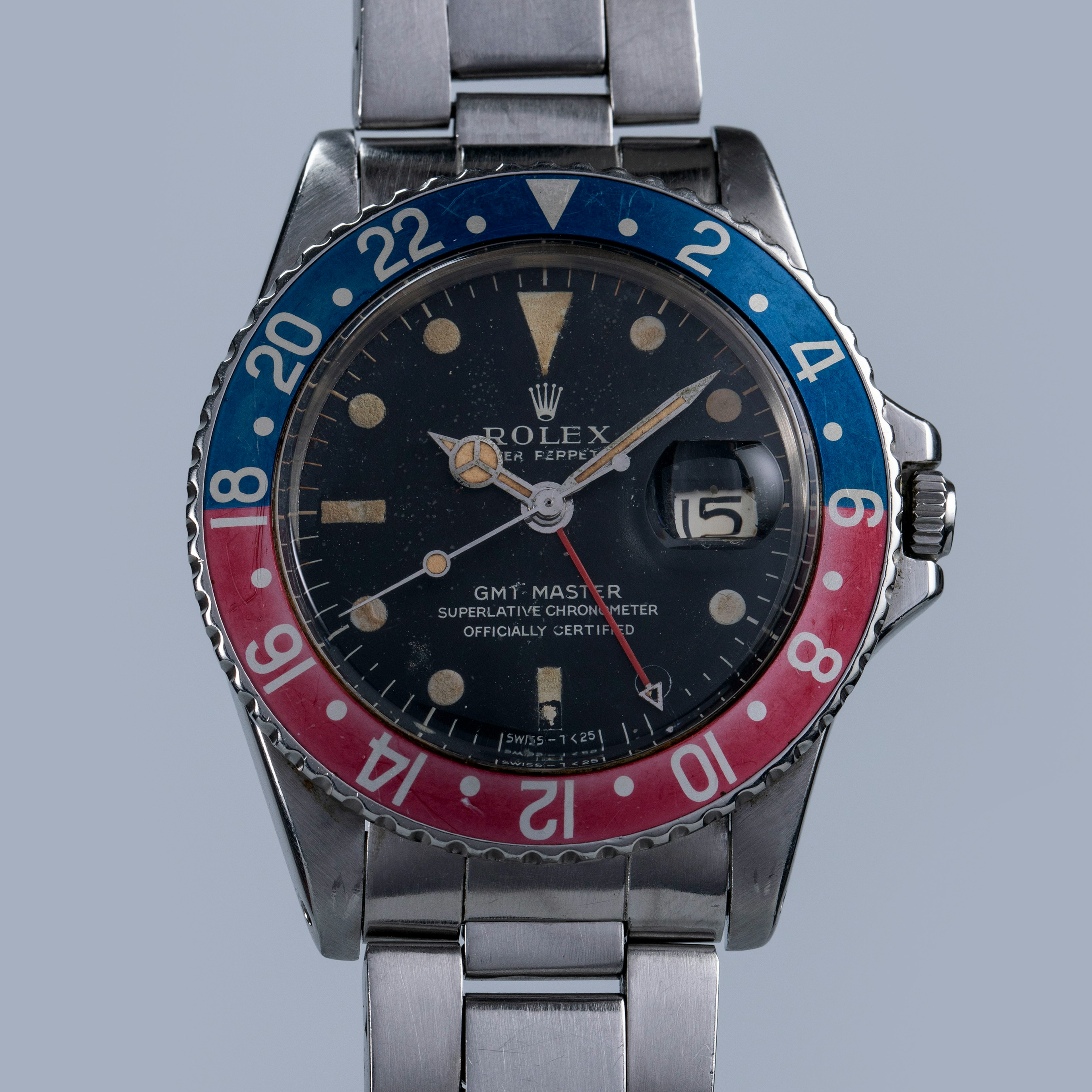 Thumbnail for Rolex GMT-Master 1675 MK1 Matte Dial