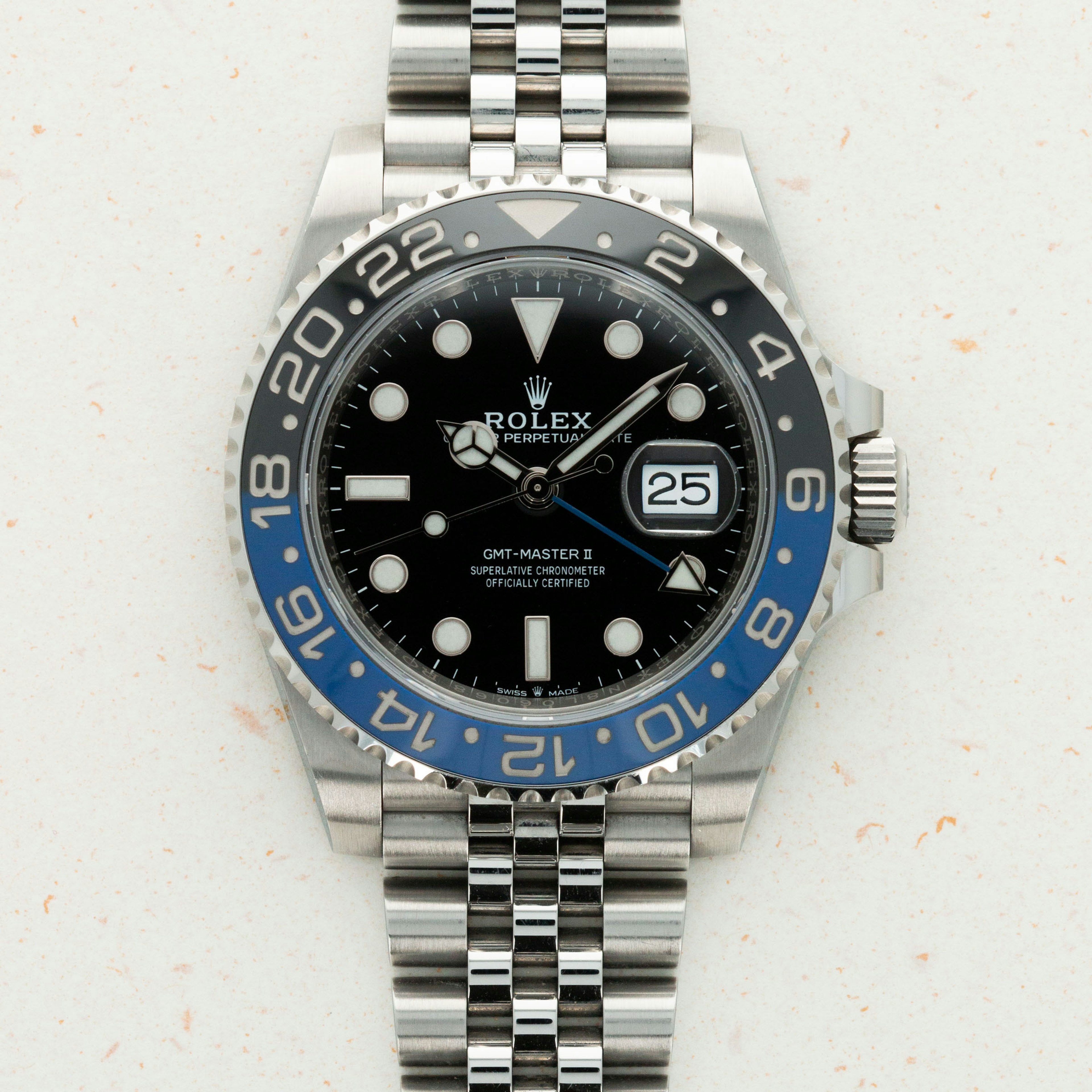 Thumbnail for Rolex GMT Master II BATGIRL 126710 BLNR