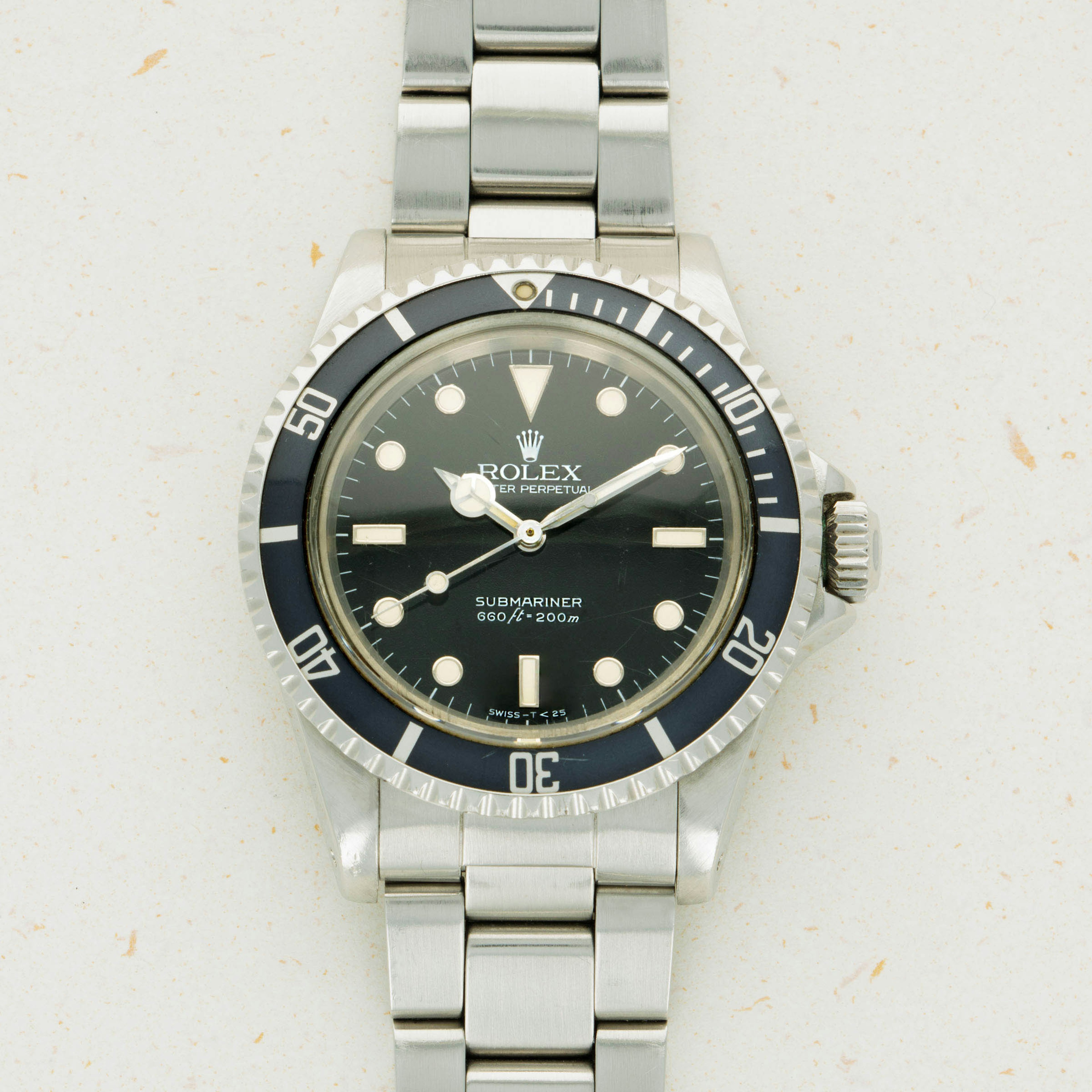 Thumbnail for Rolex Submariner 5513 Glossy Service Dial