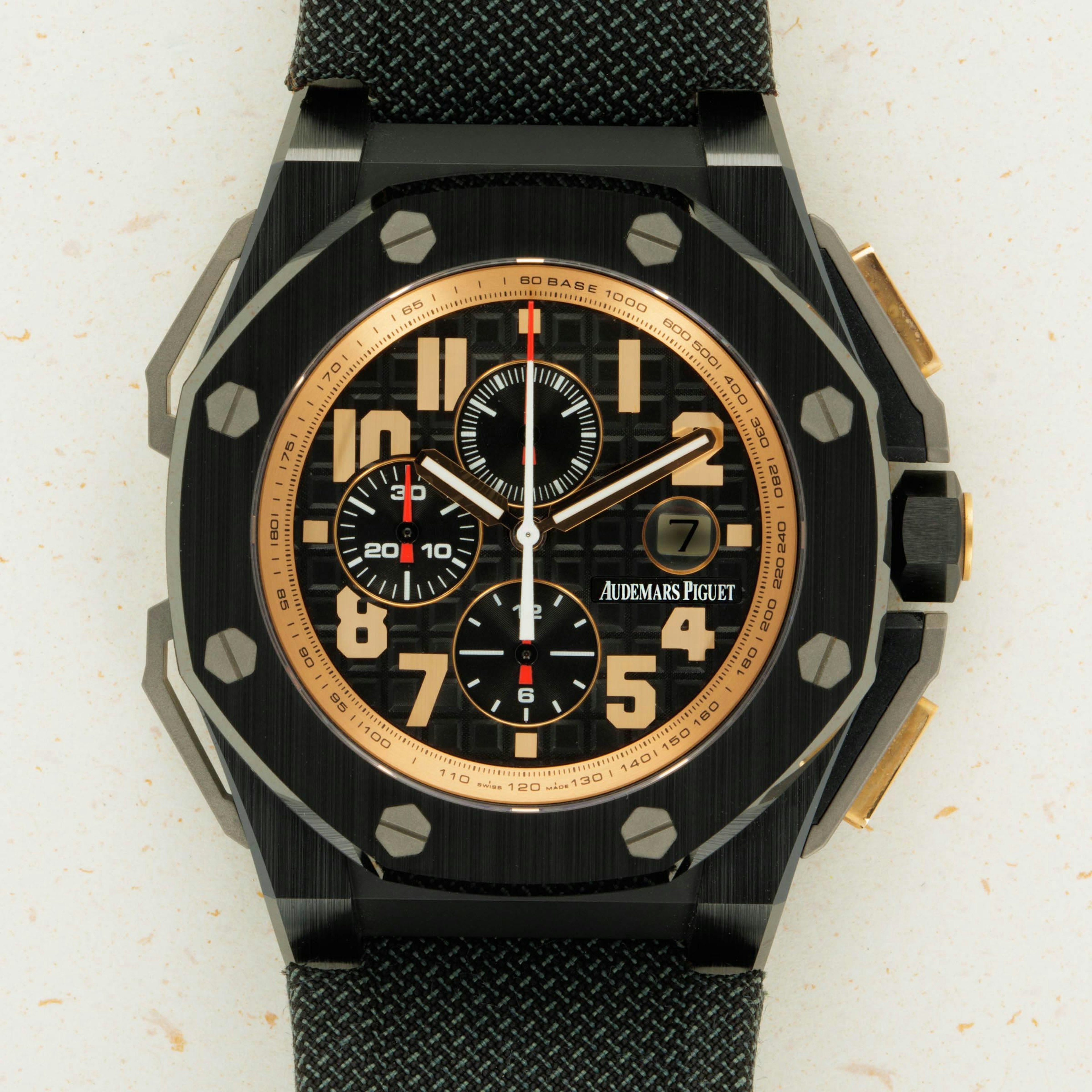 Thumbnail for Audemars Piguet Royal Oak Offshore Arnold Schwarzenegger The Legacy 26378IO.OO.A001KE.01