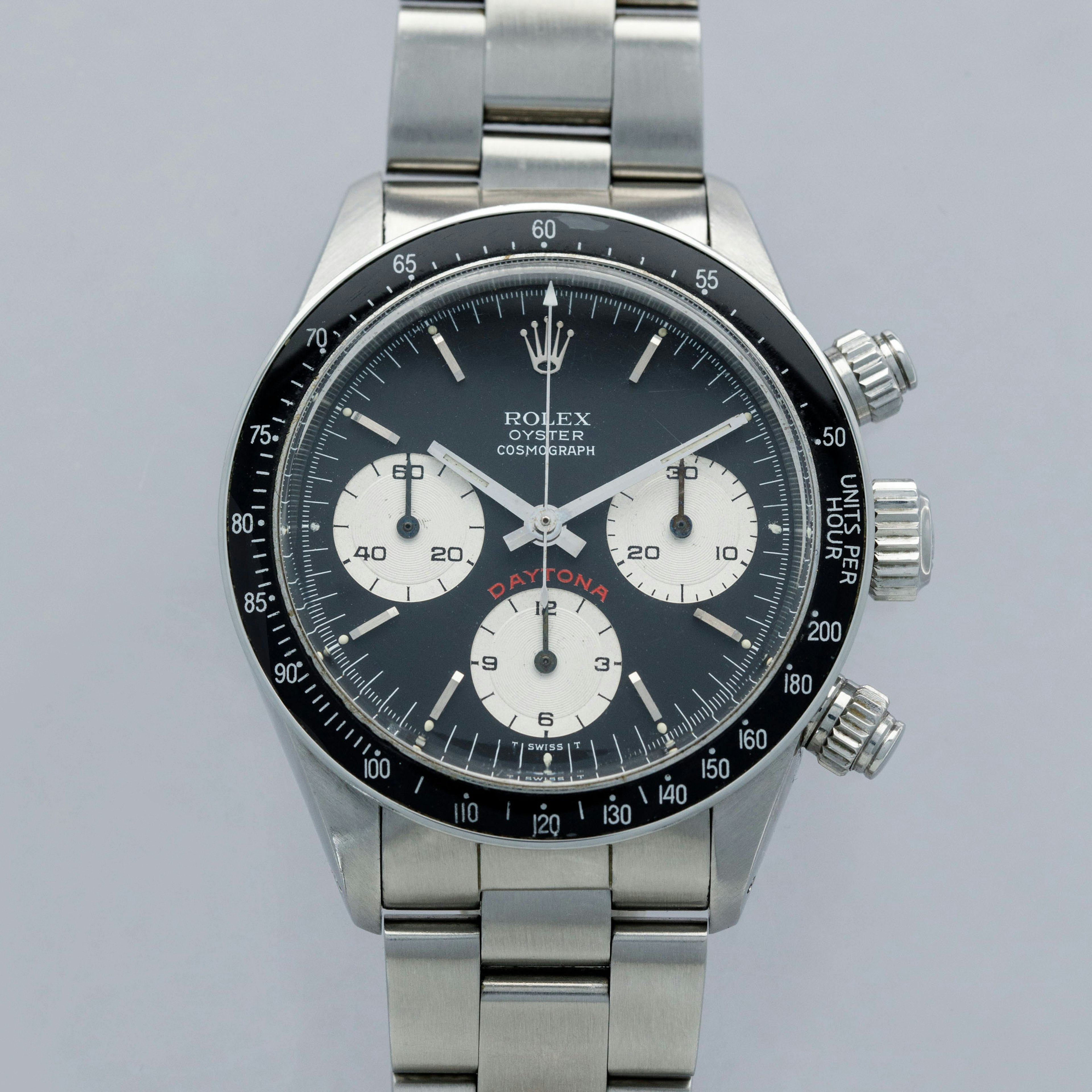 Thumbnail for Rolex Cosmograph Daytona 6263 Black Big Red Dial Box and Punched Papers