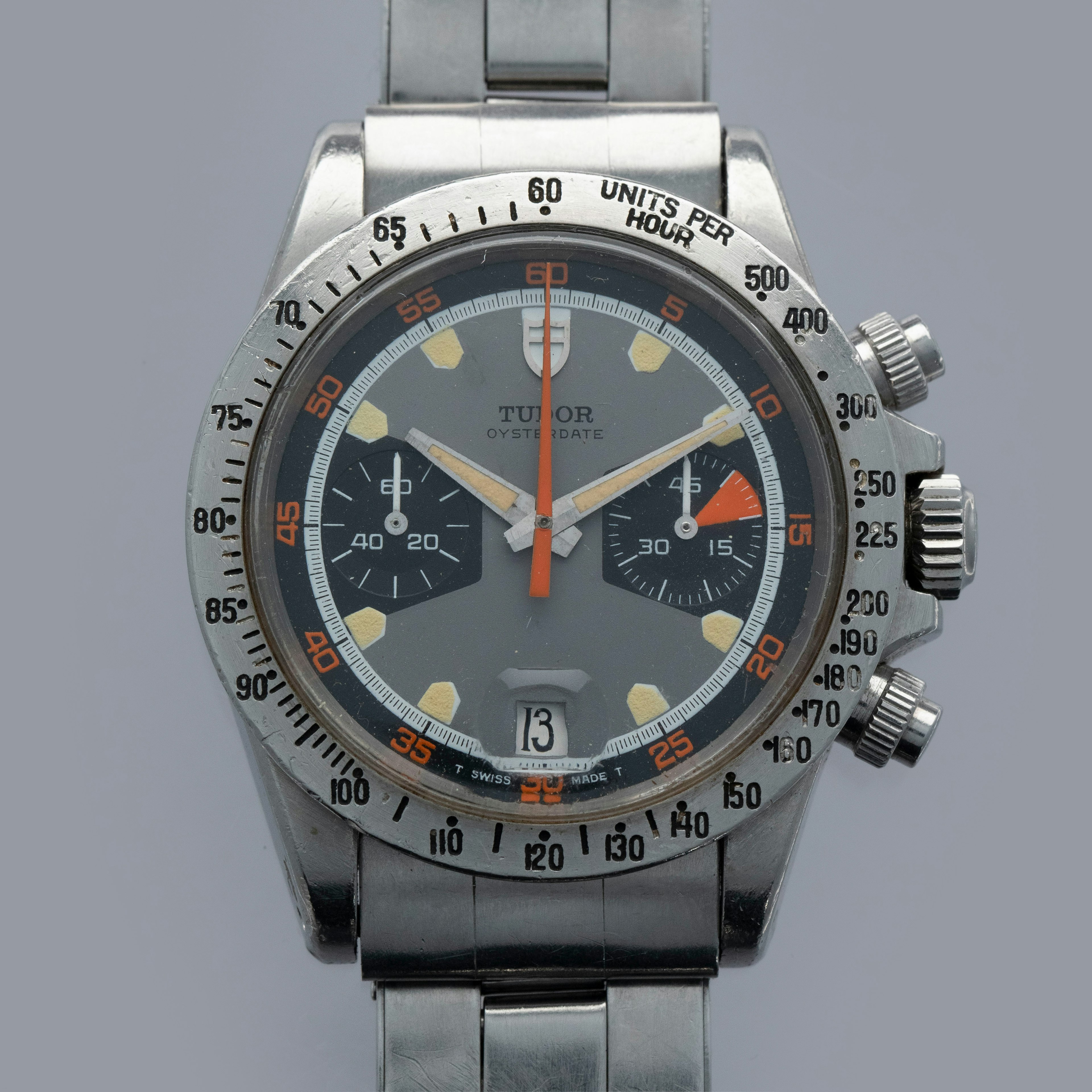 Thumbnail for Tudor Oysterdate Chronograph 7032 Home Plate 