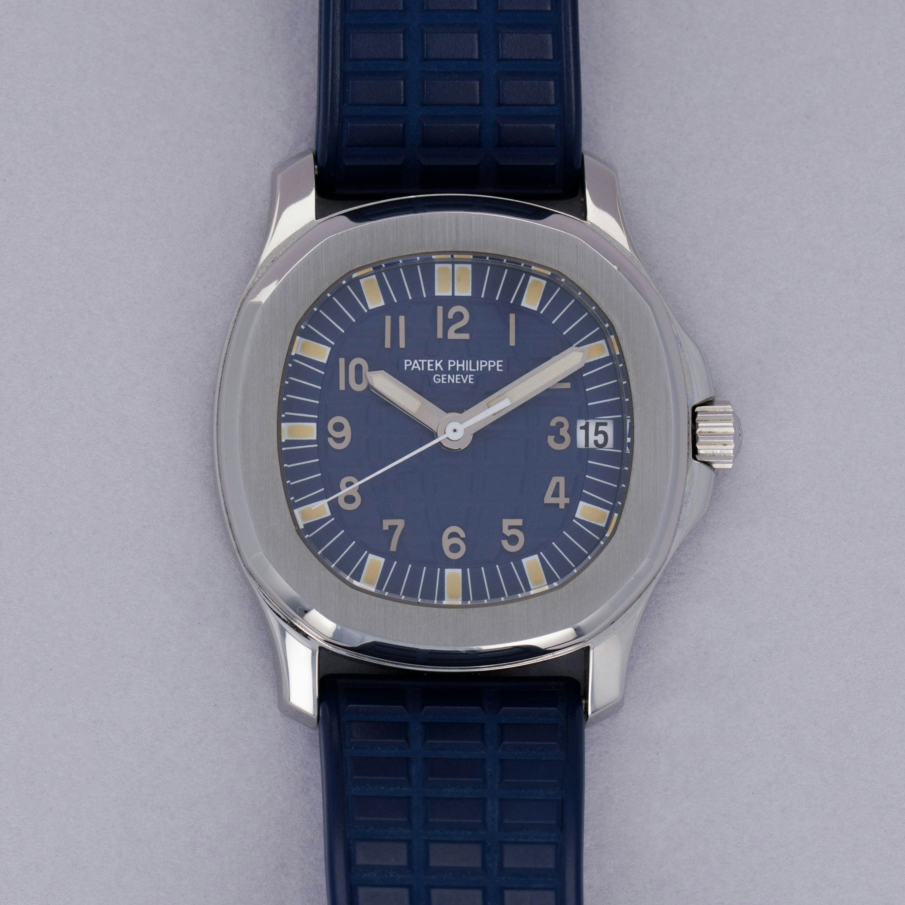 Thumbnail for Patek Philippe Aquanaut 5066A-010 Japan Limited Edition Blue Dial Stainless Steel Box and Papers