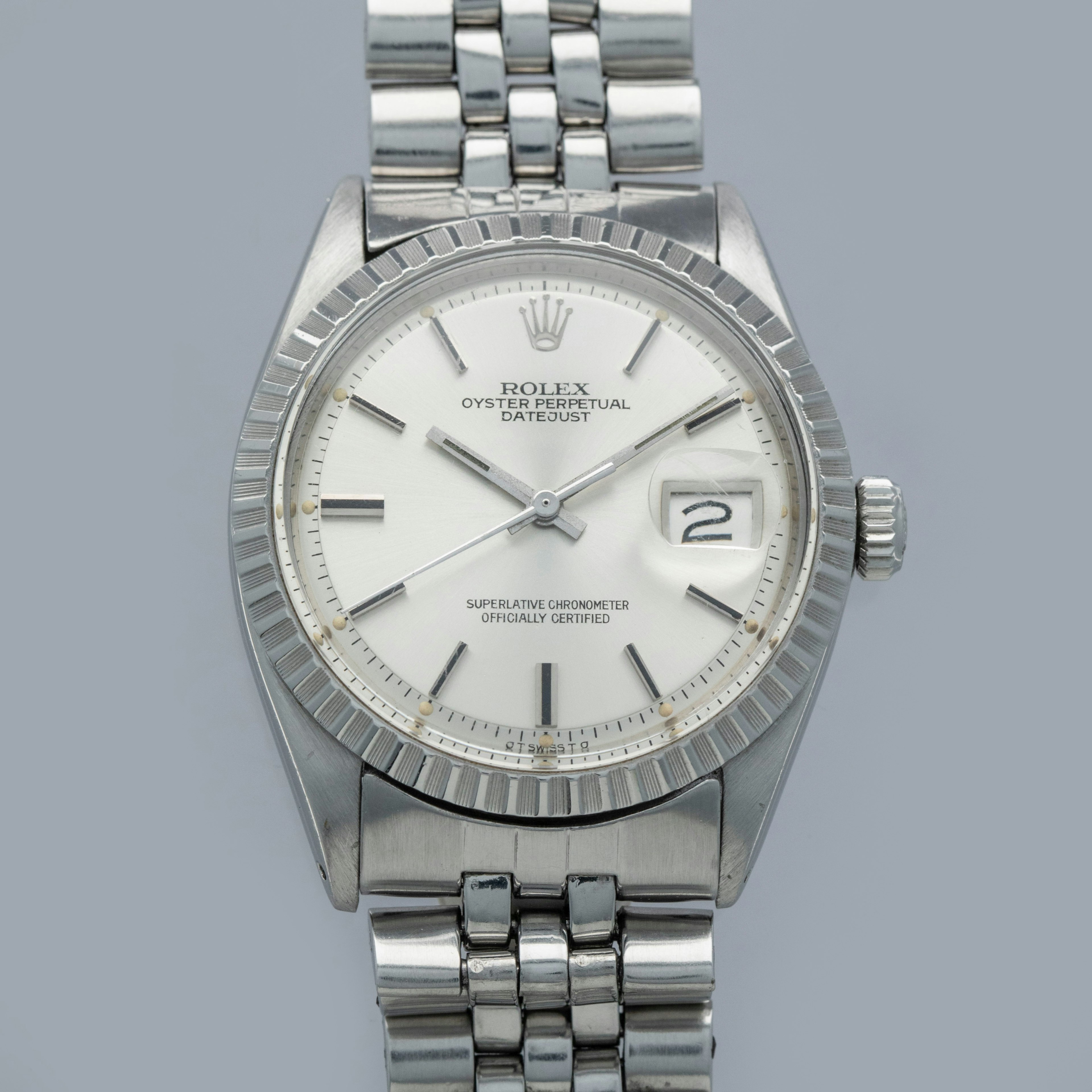 Thumbnail for Rolex Datejust 1603 Silver Sigma Dial 