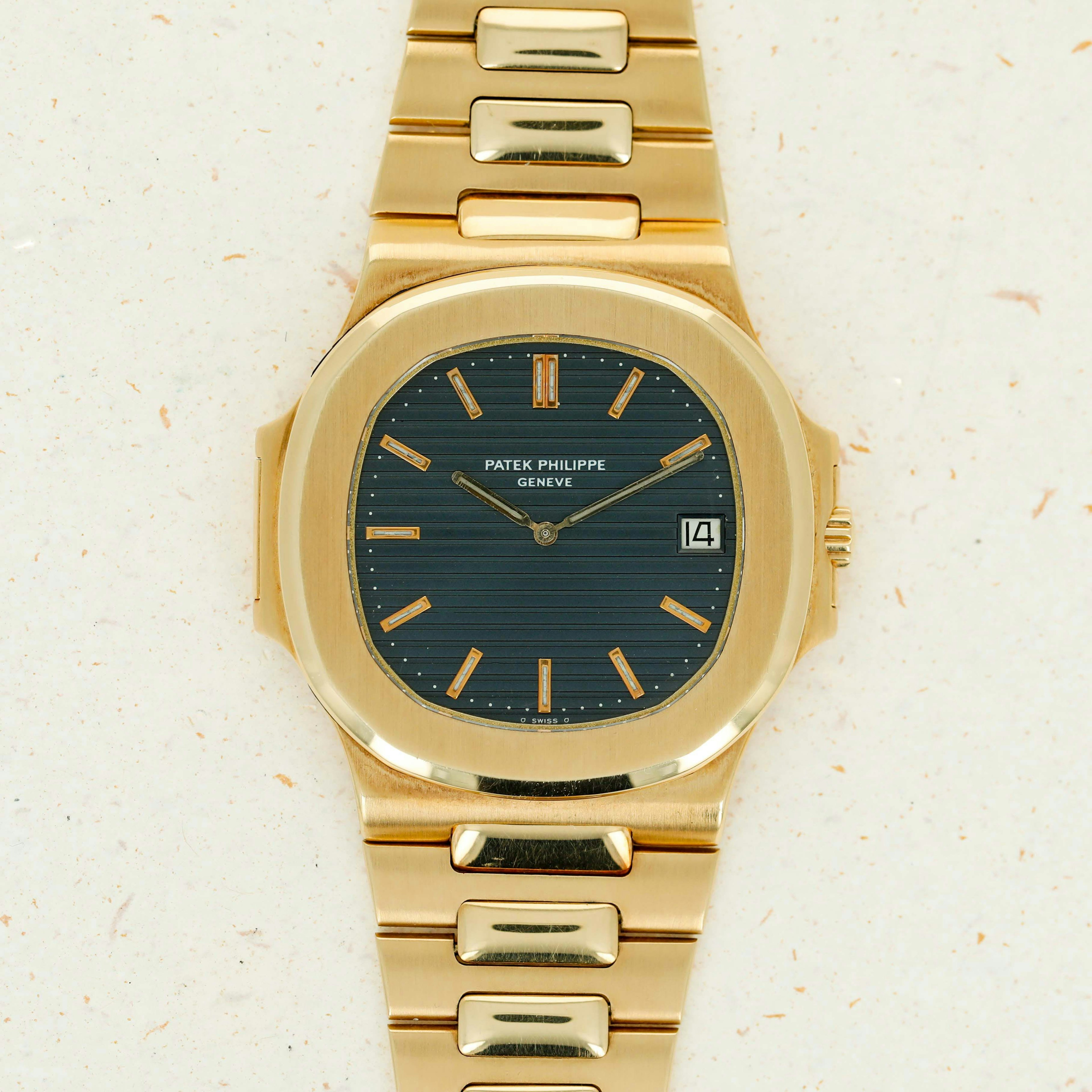 Thumbnail for Patek Philippe Jumbo Nautilus 3700/11J 18k YG