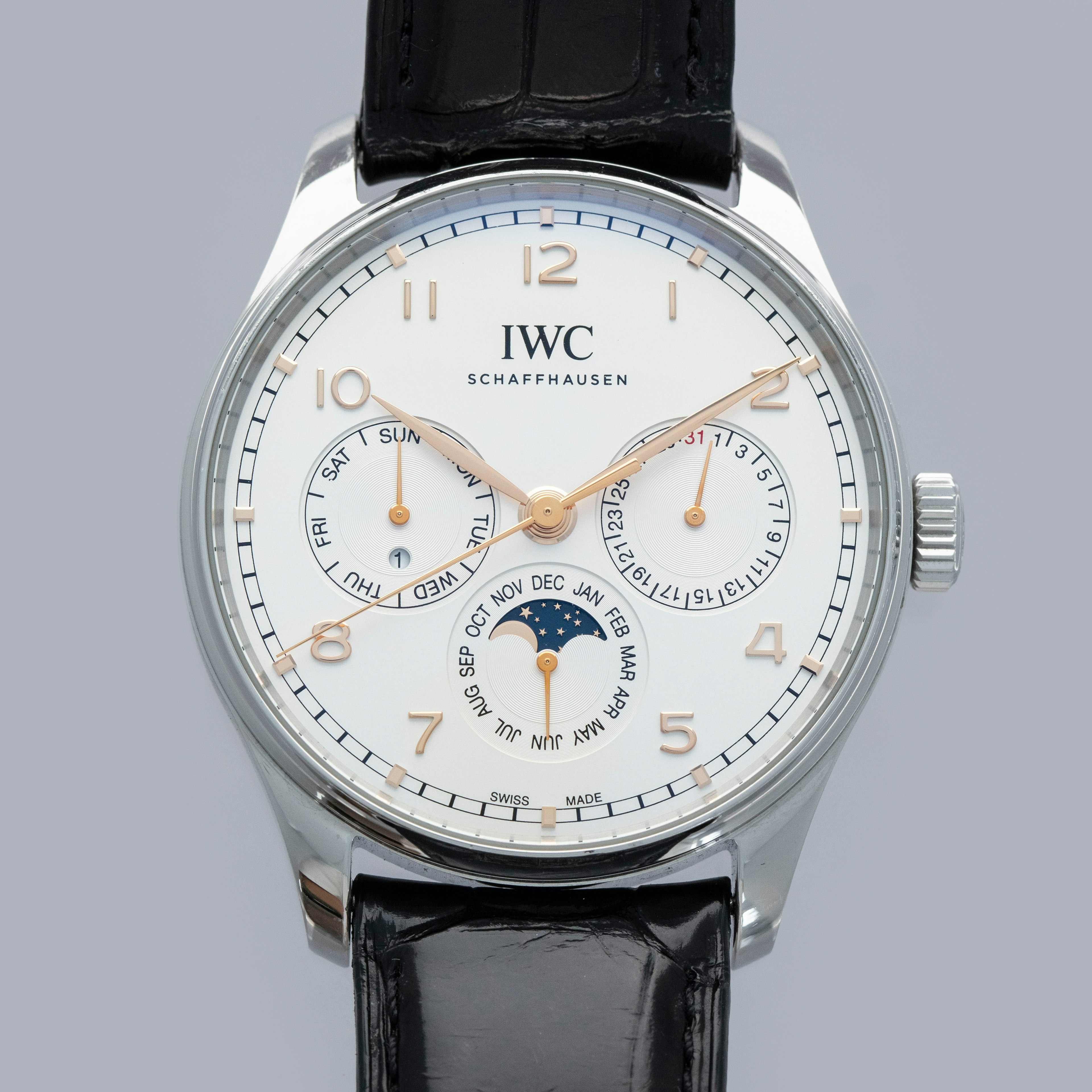 Thumbnail for IWC Portugieser Perpetual Calendar 42 W344203 Stainless Steel