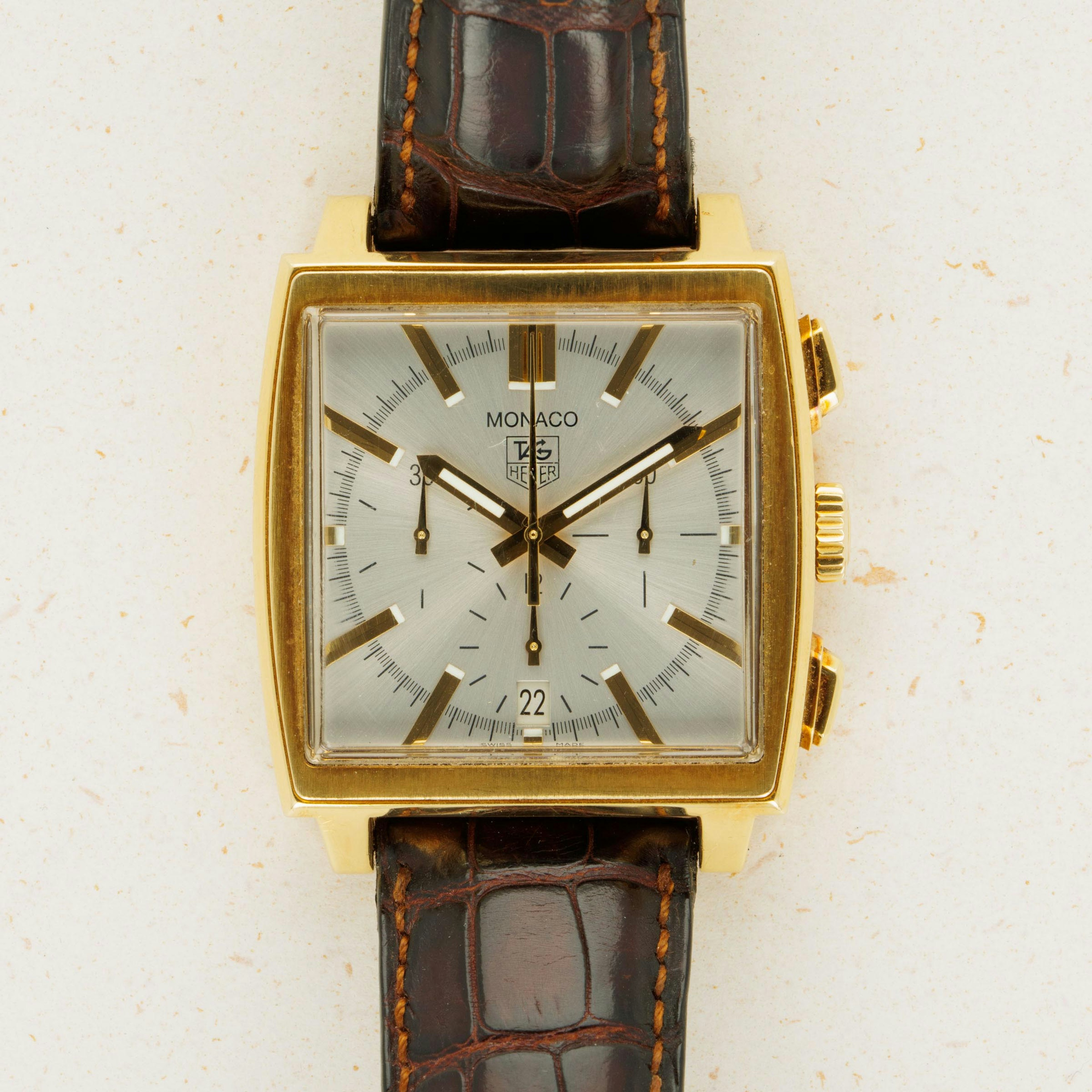 Thumbnail for Tag Heuer Monaco CW5140 18k YG