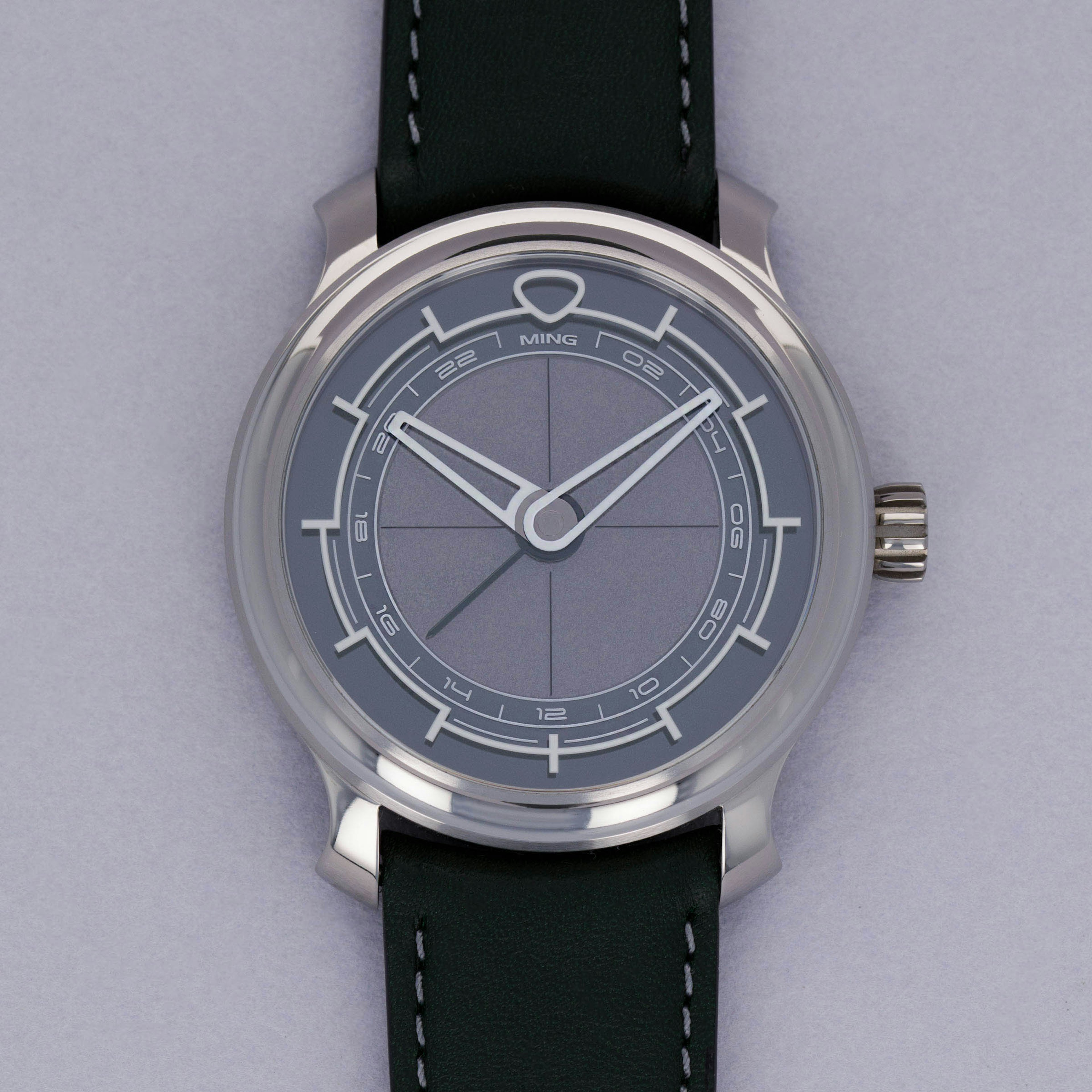 Thumbnail for Ming 22.01 Kyoto GMT Steel Grey Dial 