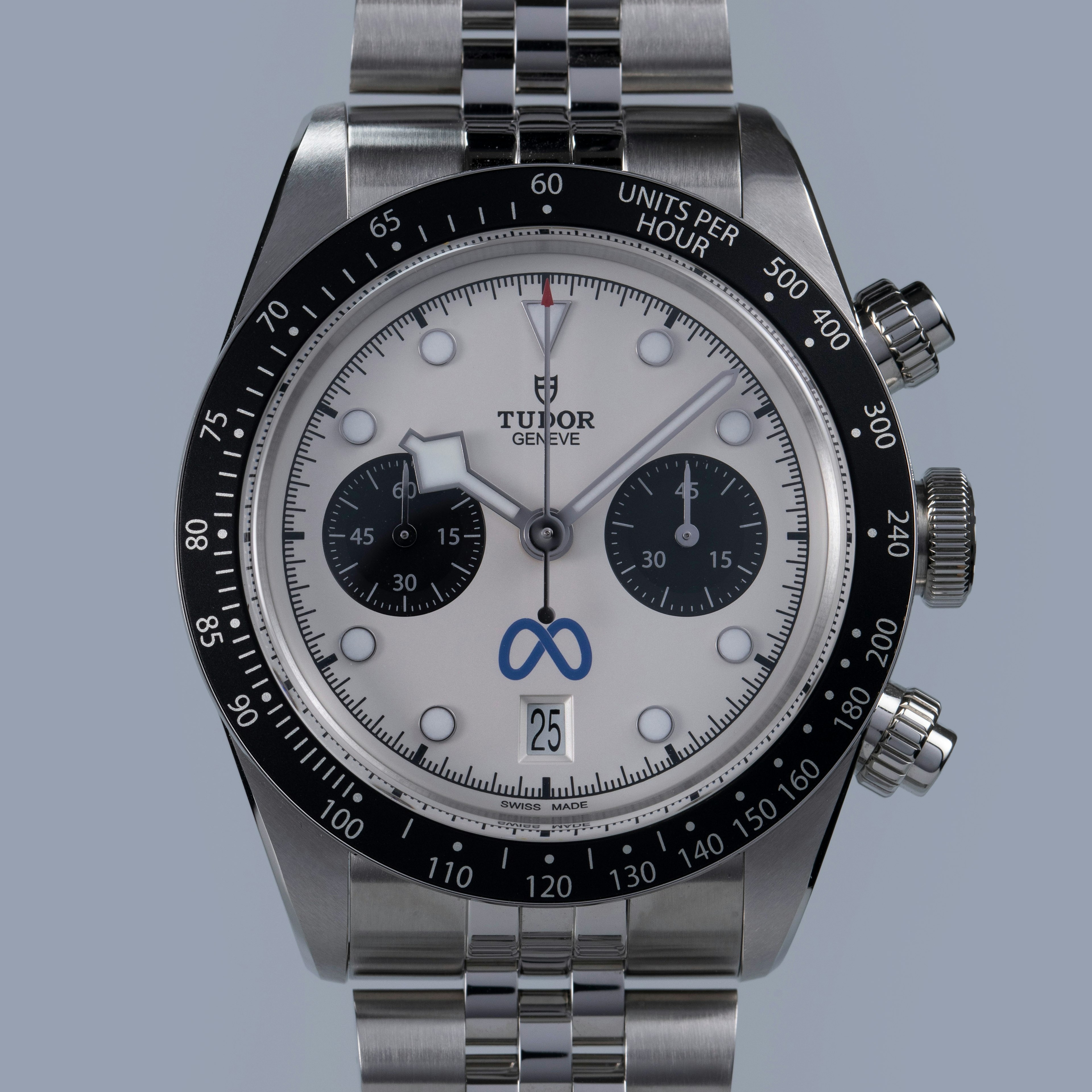 Thumbnail for Tudor Black Bay Chrono 79360N Meta 20th Anniversary Panda Dial