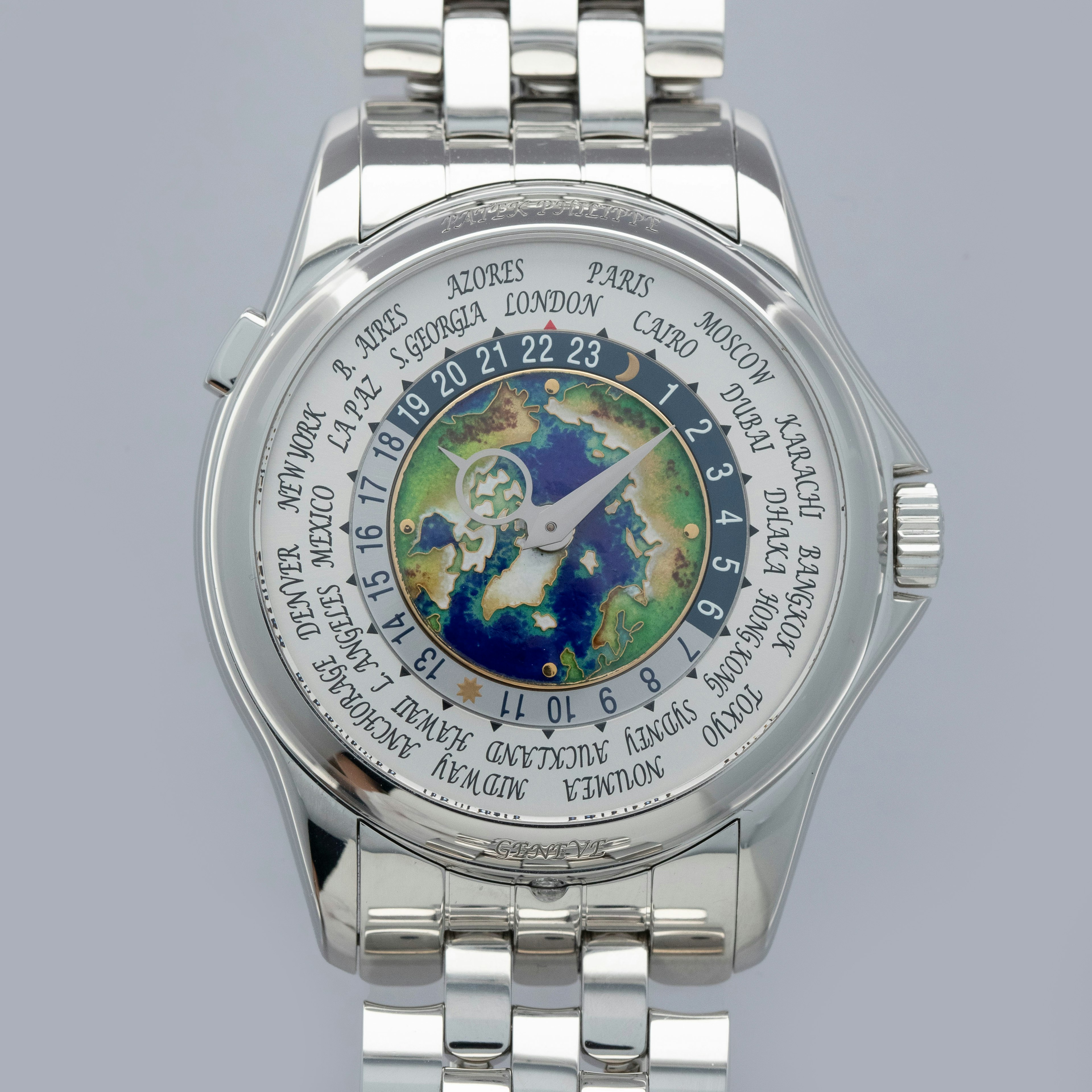 Thumbnail for Patek Philippe World Time 5131/1P-001 Cloisonné Dial Platinum