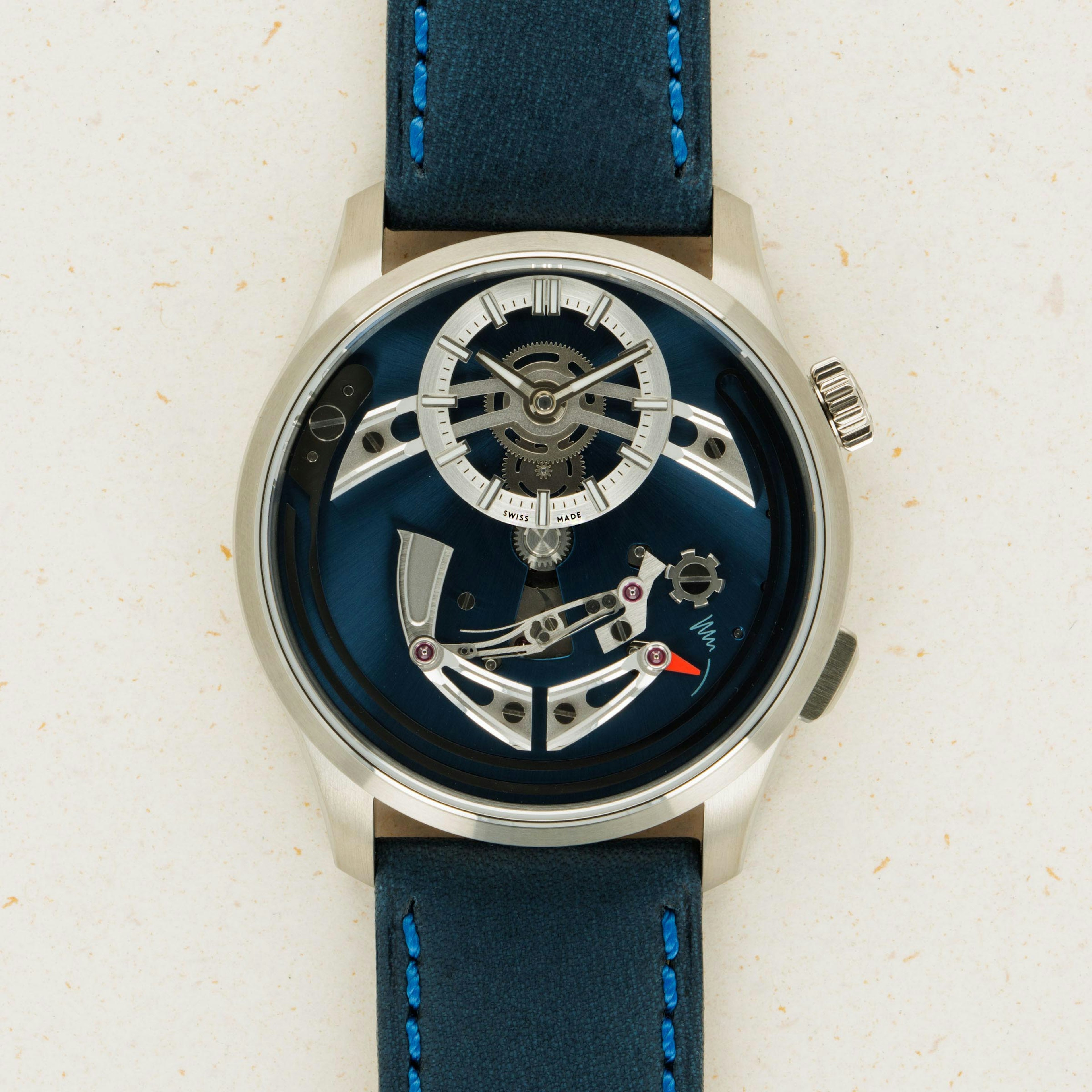 Thumbnail for Christopher Ward C1 Bel Canto Azure Blue Limited Edition