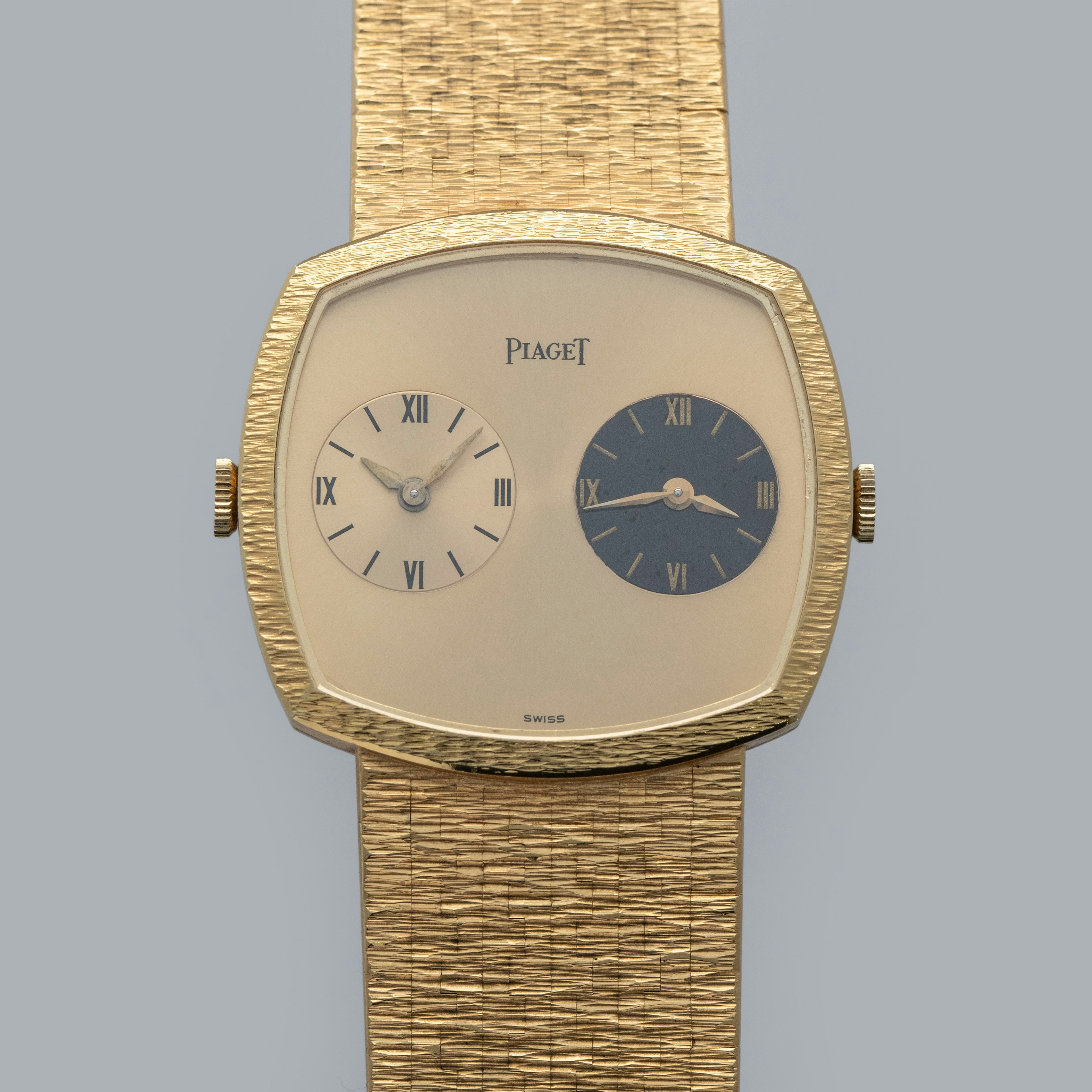 Thumbnail for Piaget Dual Time 612401 Integrated Bracelet 18k YG