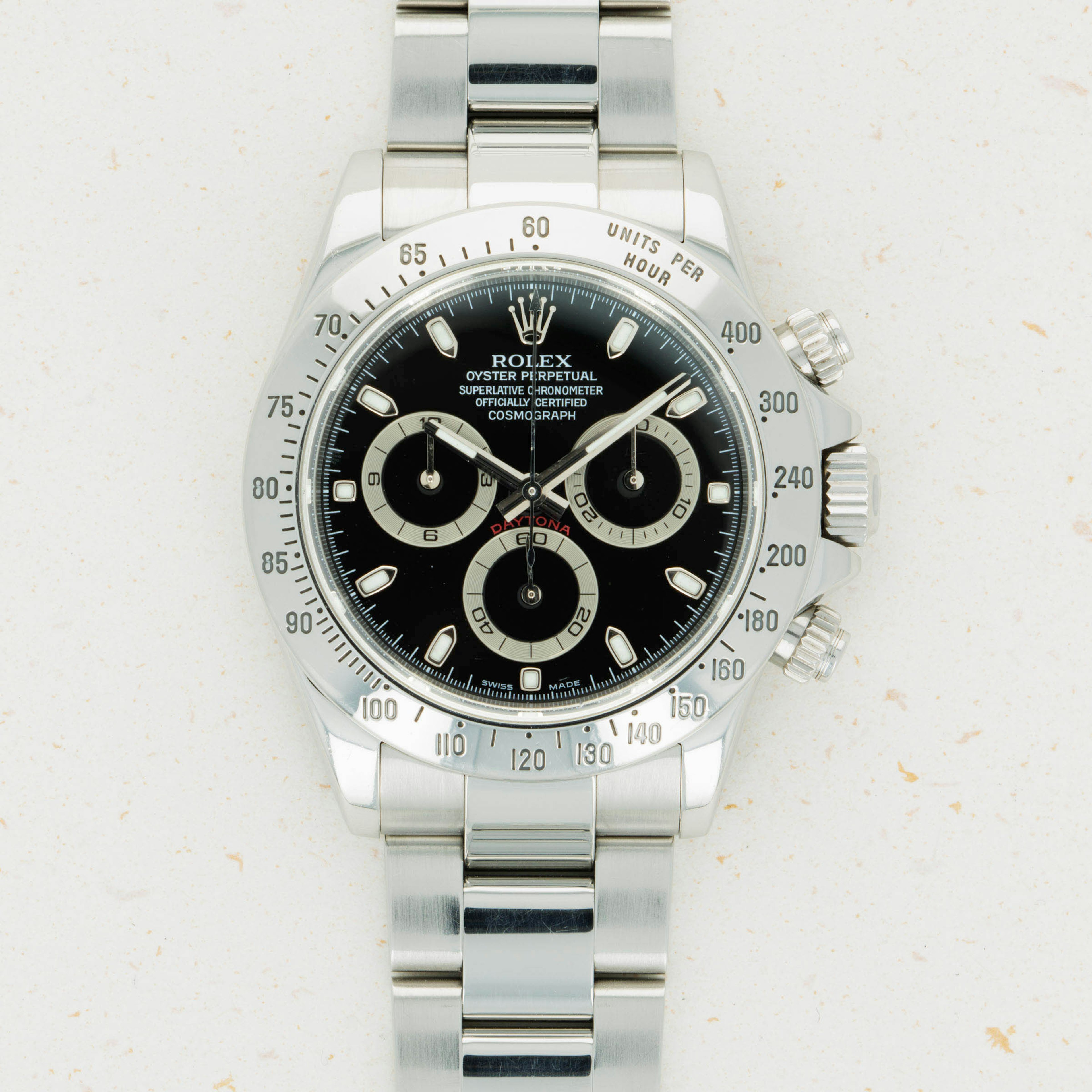 Thumbnail for Rolex Cosmograph Daytona 116520 Black Dial