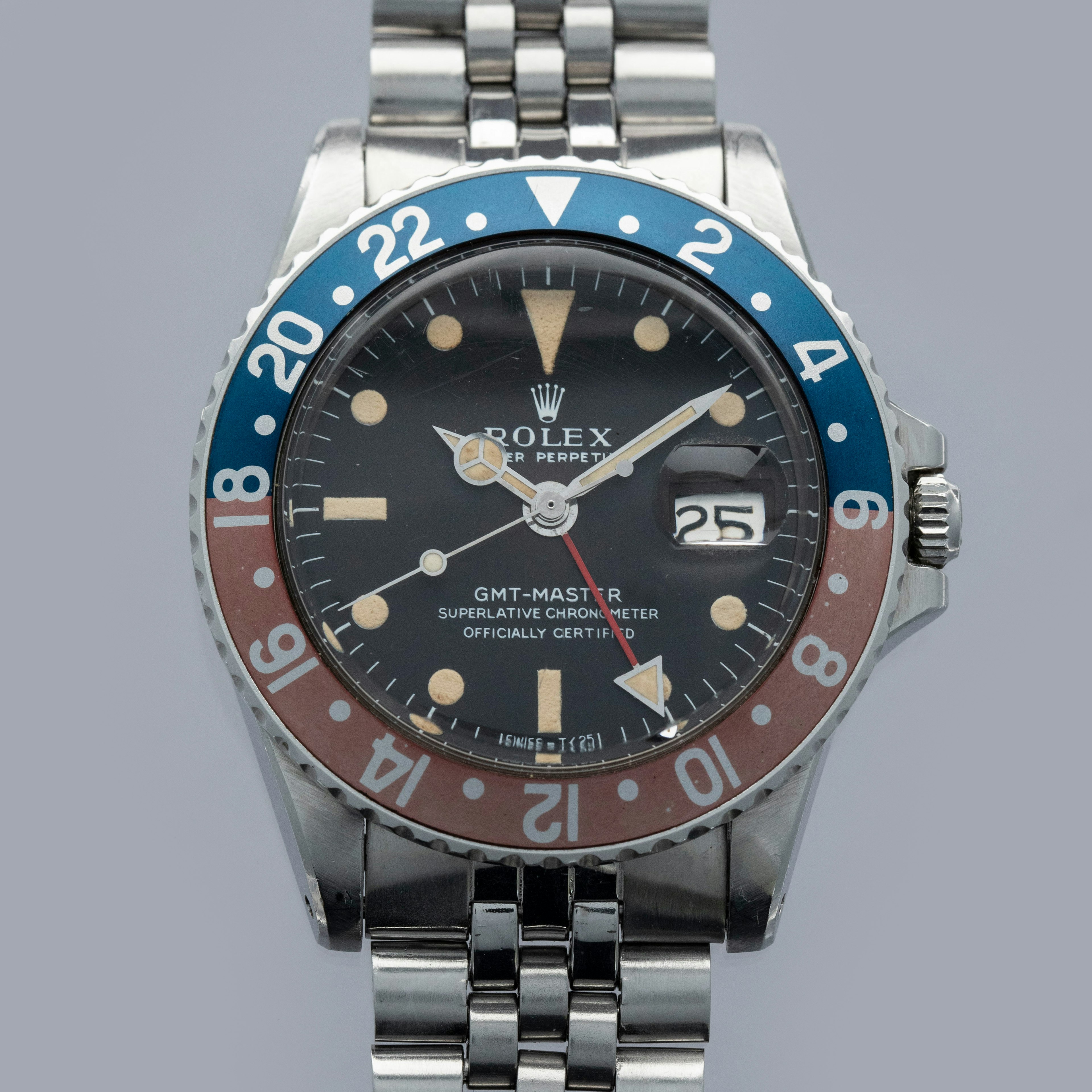 Thumbnail for Rolex GMT-Master 1675 Mk1 Matte Dial Jubilee Bracelet