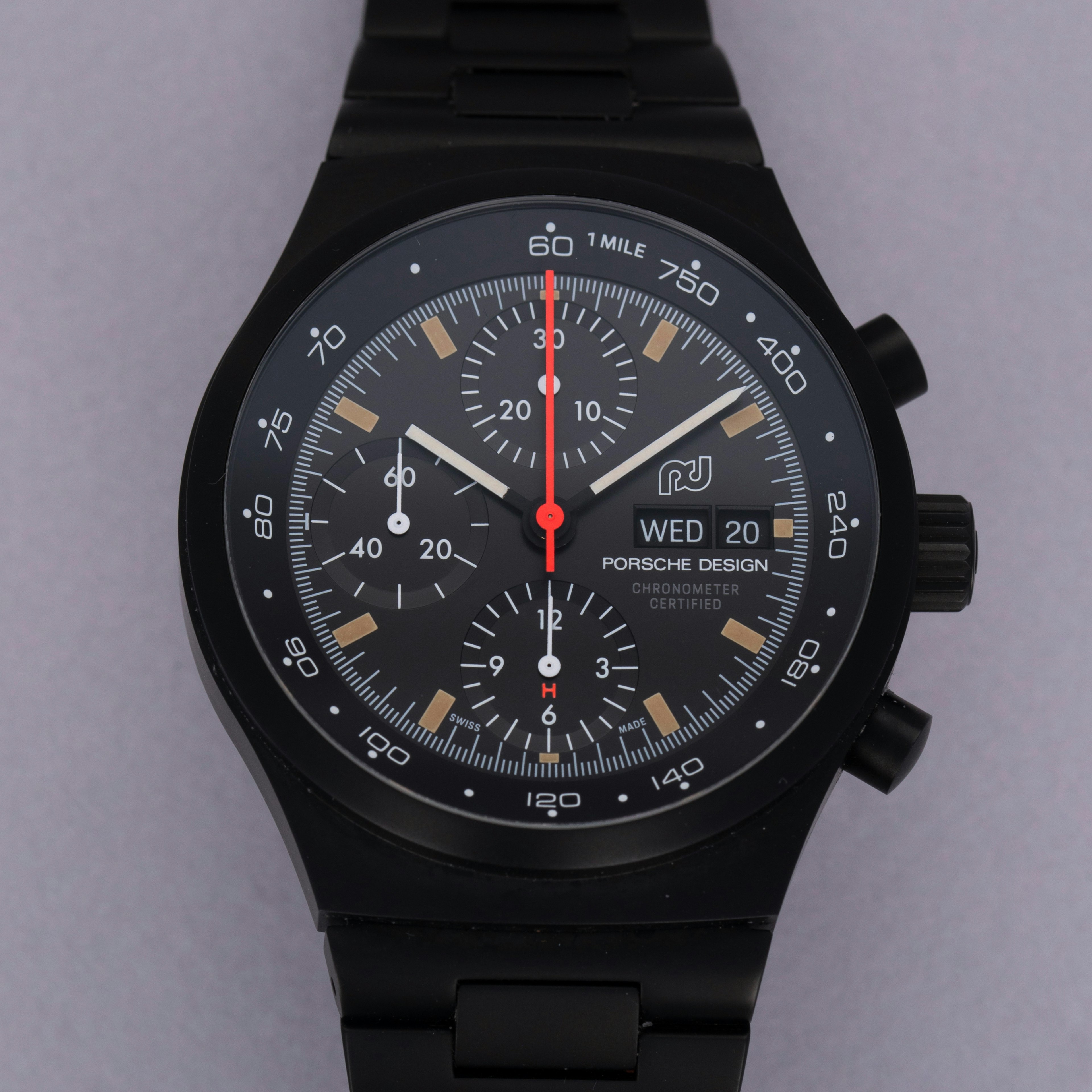 Thumbnail for Porsche Design Chronograph 1 Hodinkee Limited Edition PVD